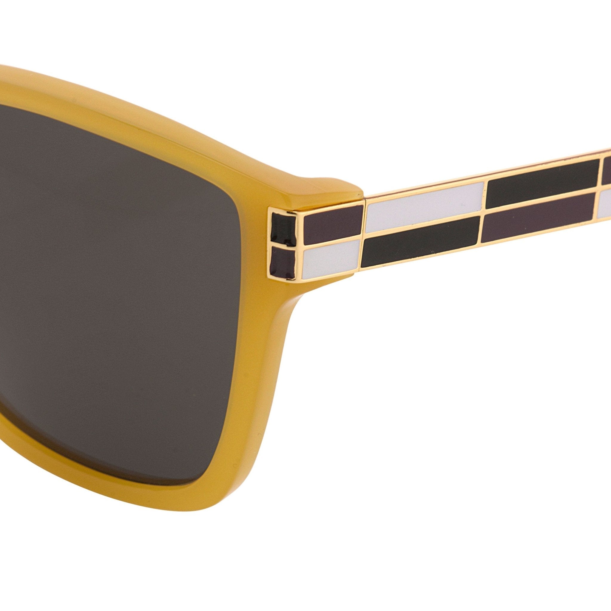 Oscar De La Renta Sunglasses Oversized Gold-GR8 Sunglasses