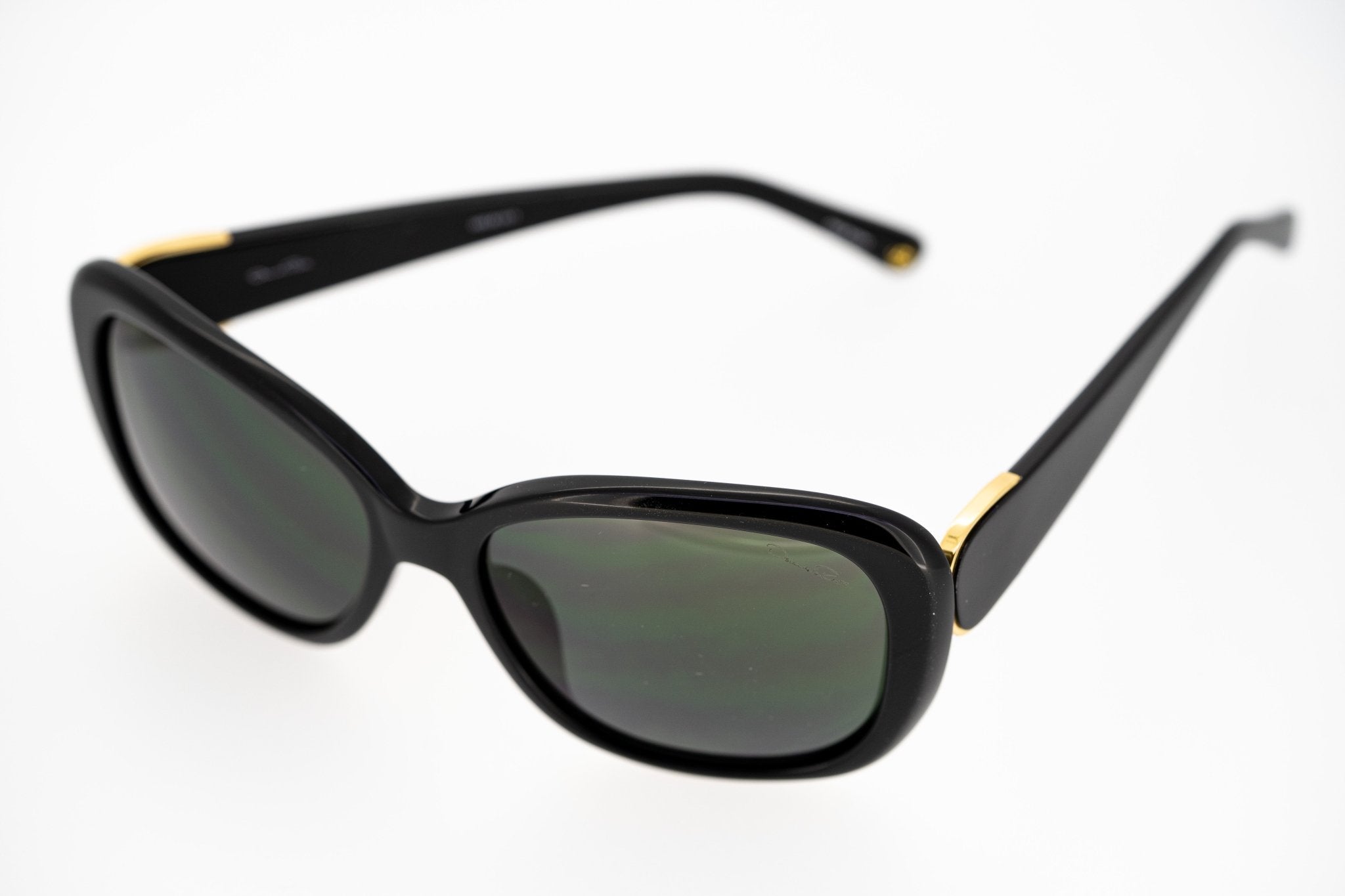 Oscar De La Renta Sunglasses Oversized Black and Grey-GR8 Sunglasses