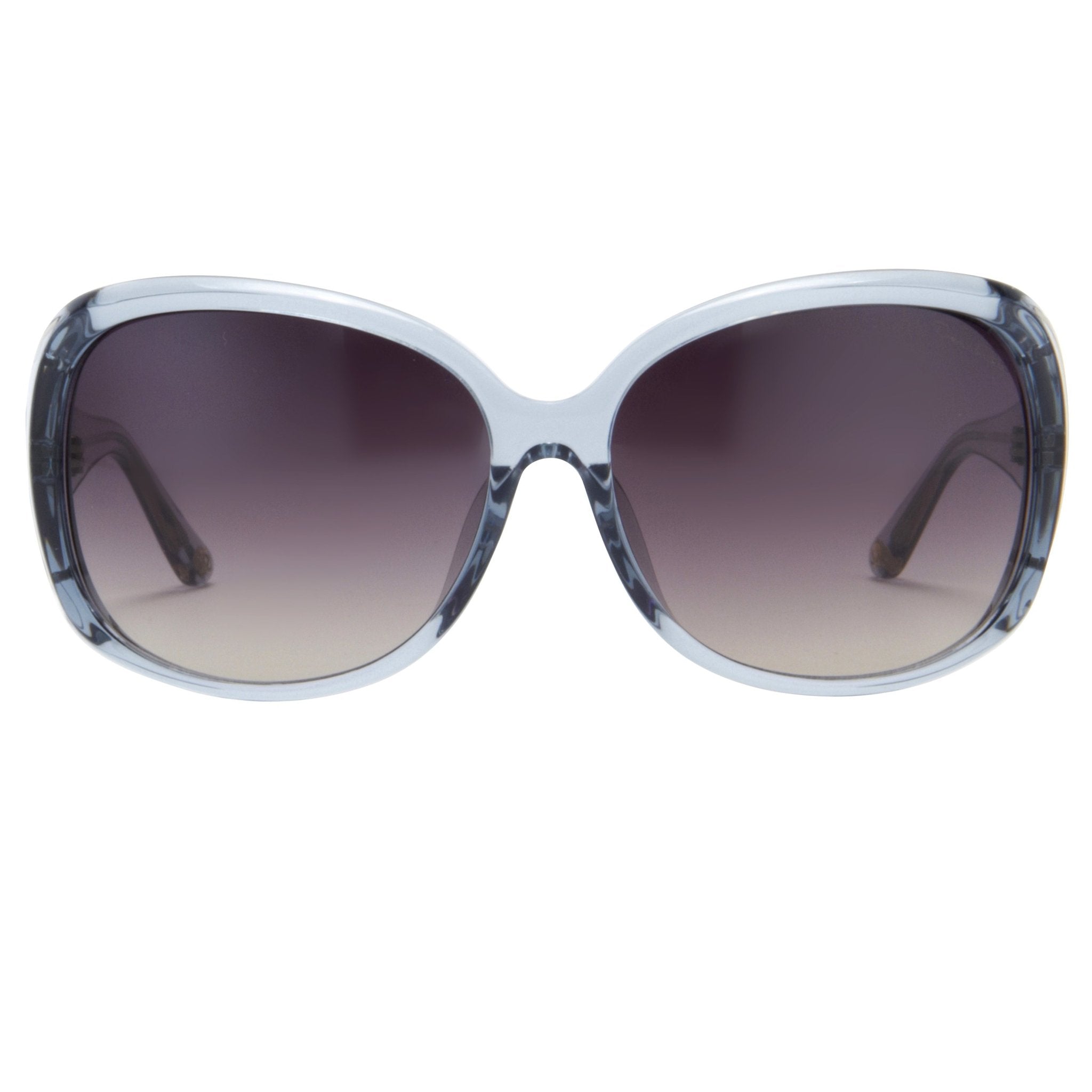 Oscar De La Renta Sunglasses Oversized Blue and Dark Grey-GR8 Sunglasses