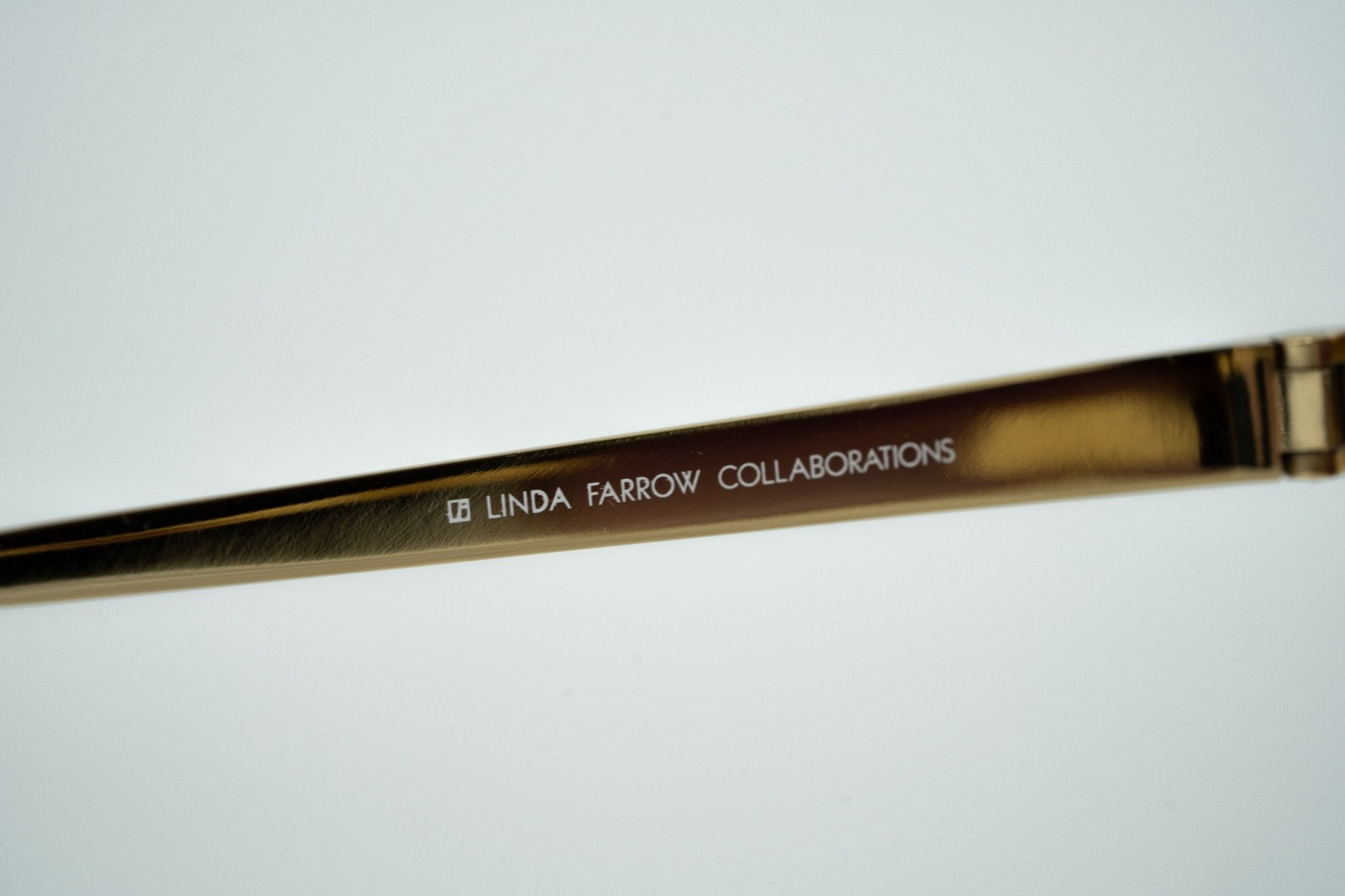 Oscar De La Renta Sunglasses Oversized Gold and Purple-GR8 Sunglasses