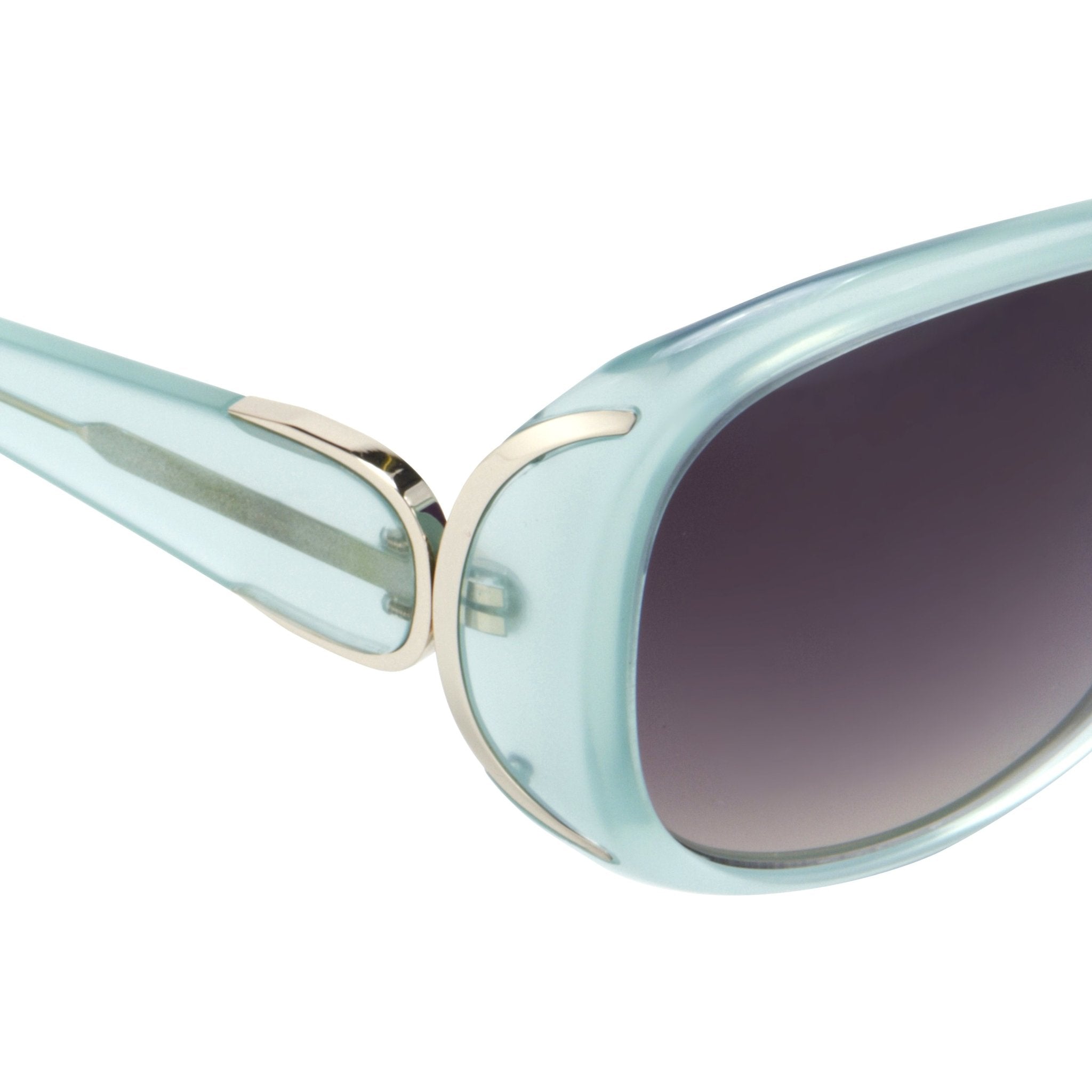 Oscar De La Renta Sunglasses Oversized Frame Mint and Grey Lenses - ODLR55C3SUN - Watches & Crystals