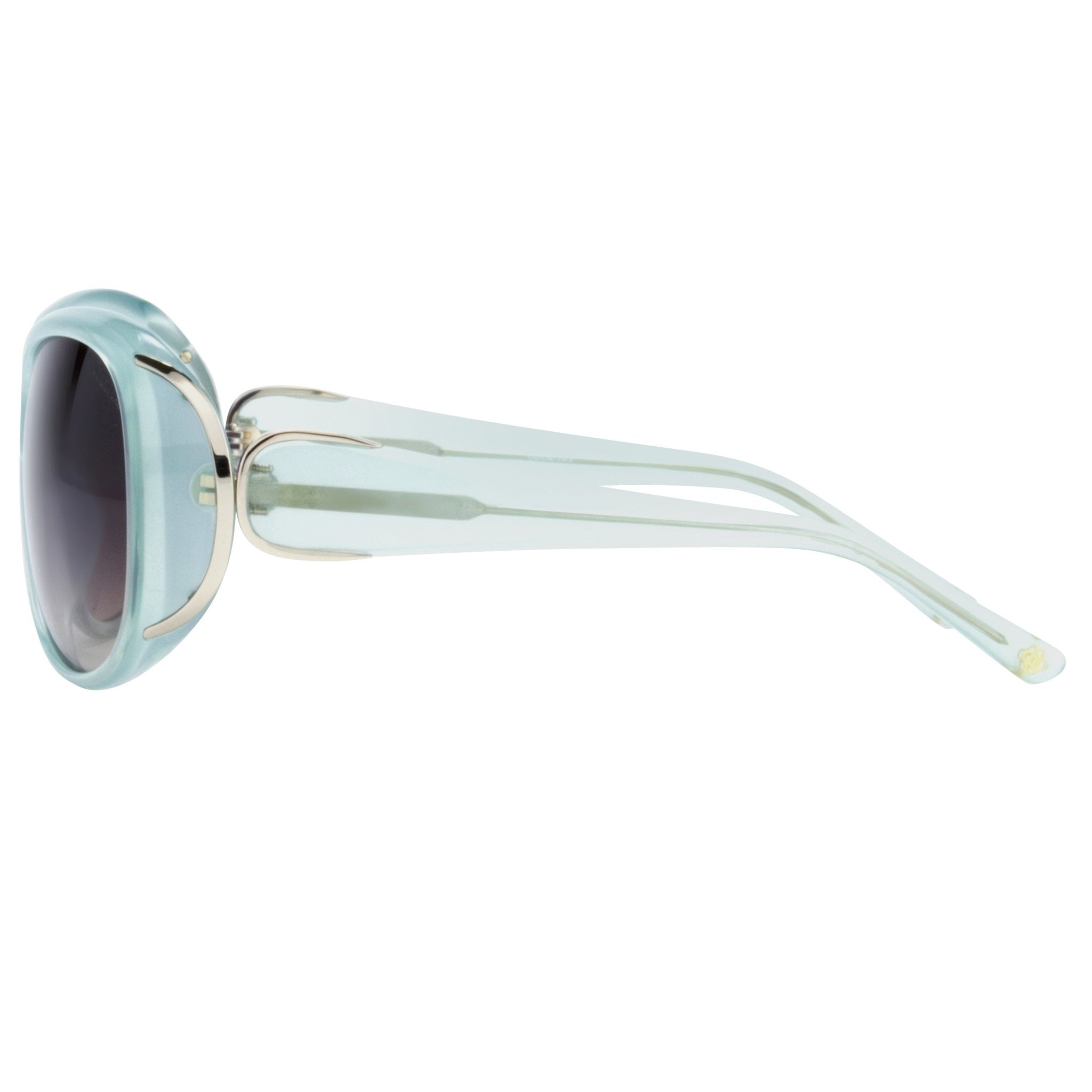 Oscar De La Renta Sunglasses Oversized Frame Mint and Grey Lenses - ODLR55C3SUN - Watches & Crystals