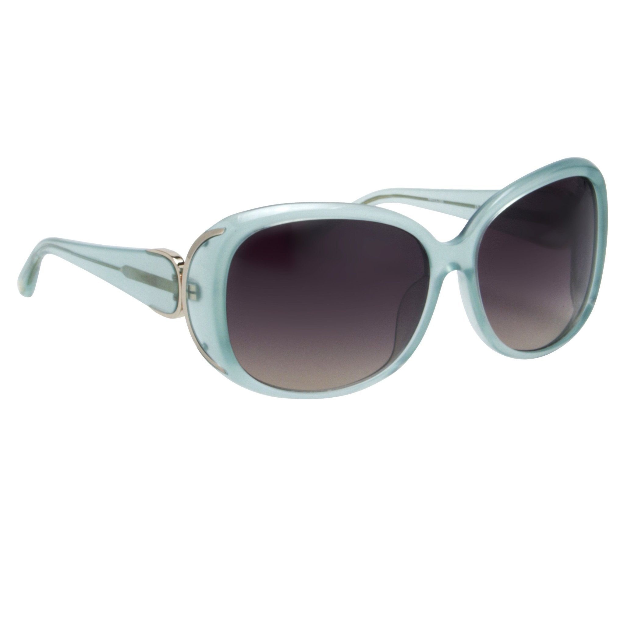 Oscar De La Renta Sunglasses Oversized Mint and Grey-GR8 Sunglasses