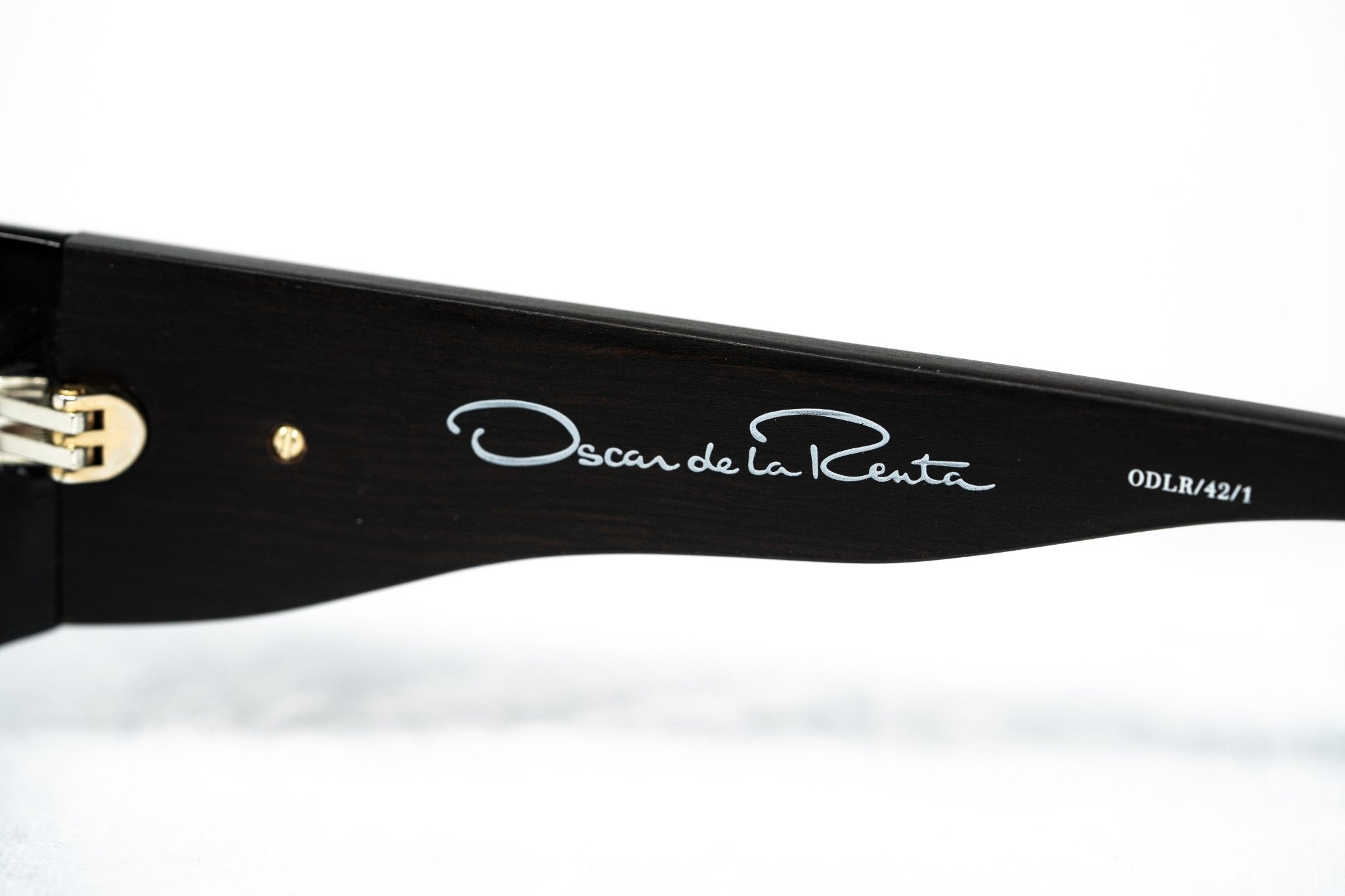 Oscar De La Renta Eyeglasses Rectangle Black and Clear-GR8 Sunglasses
