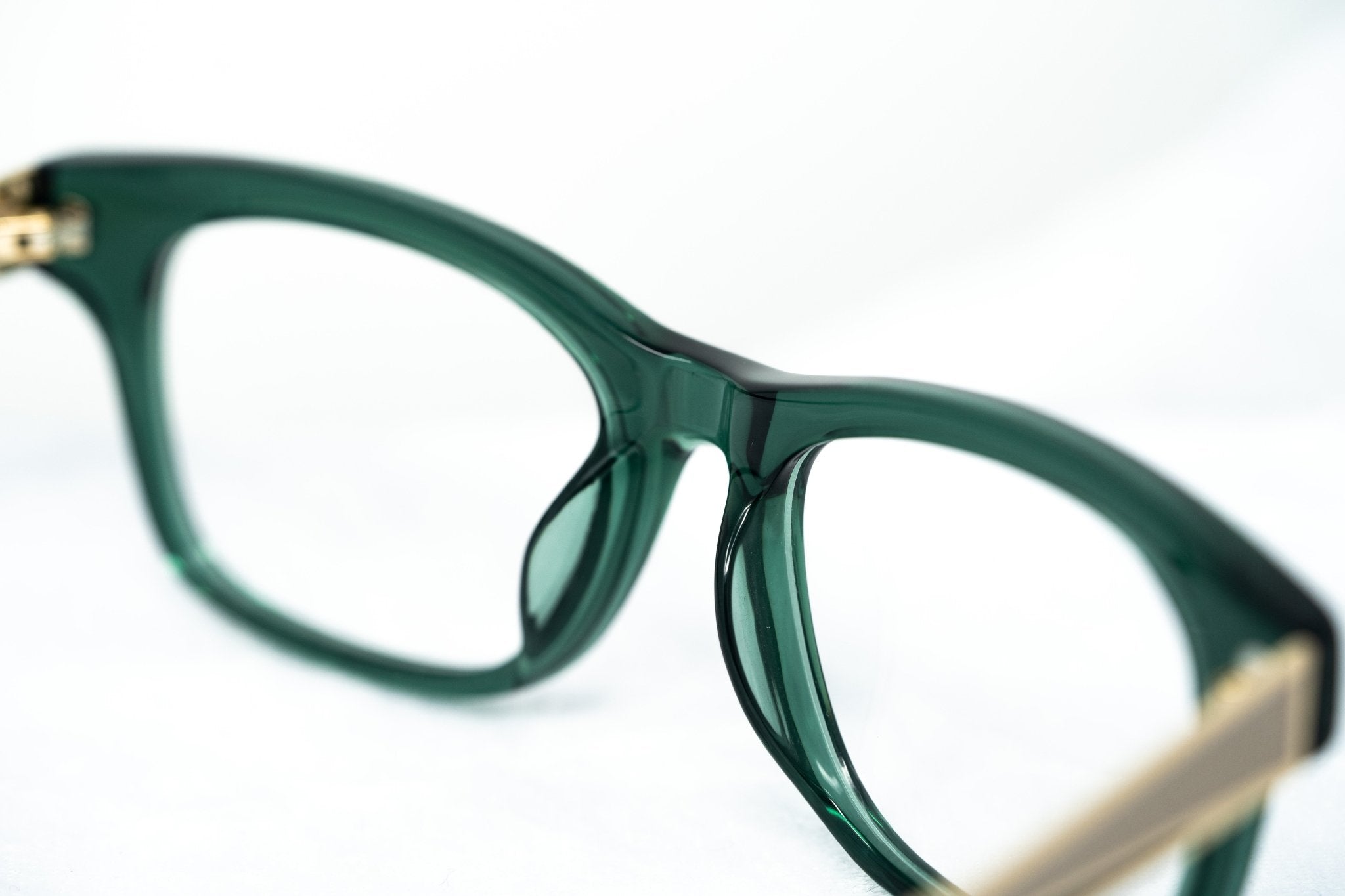 Oscar De La Renta Eyeglasses Rectangle Green and Clear-GR8 Sunglasses