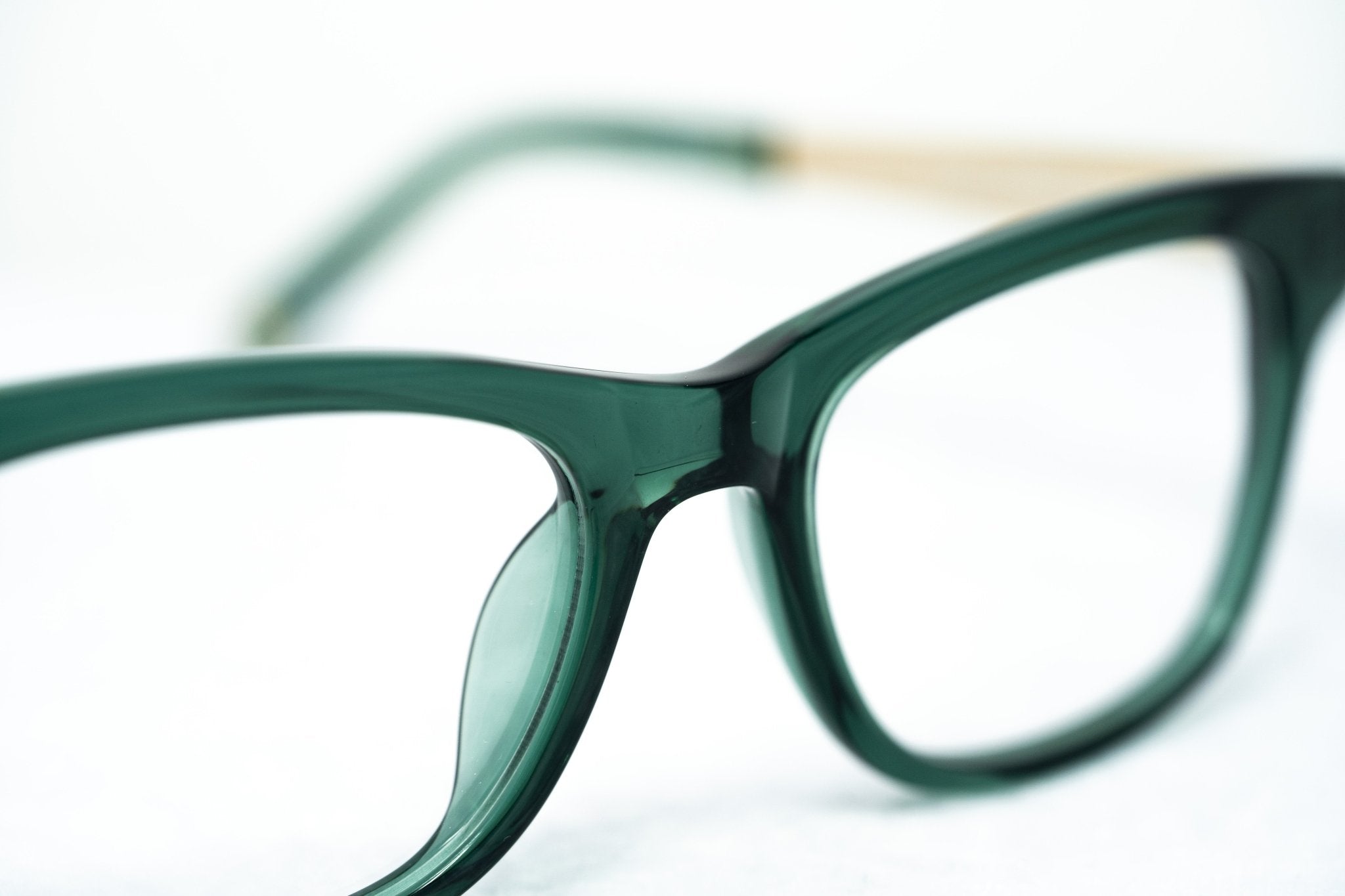 Oscar De La Renta Eyeglasses Rectangle Green and Clear-GR8 Sunglasses