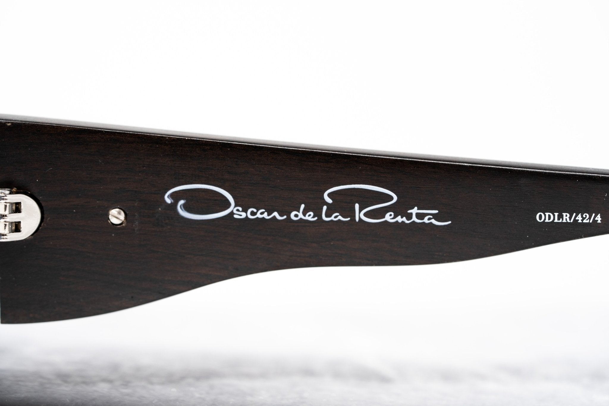 Oscar De La Renta Eyeglasses D-Frame Blue Brown and Clear-GR8 Sunglasses