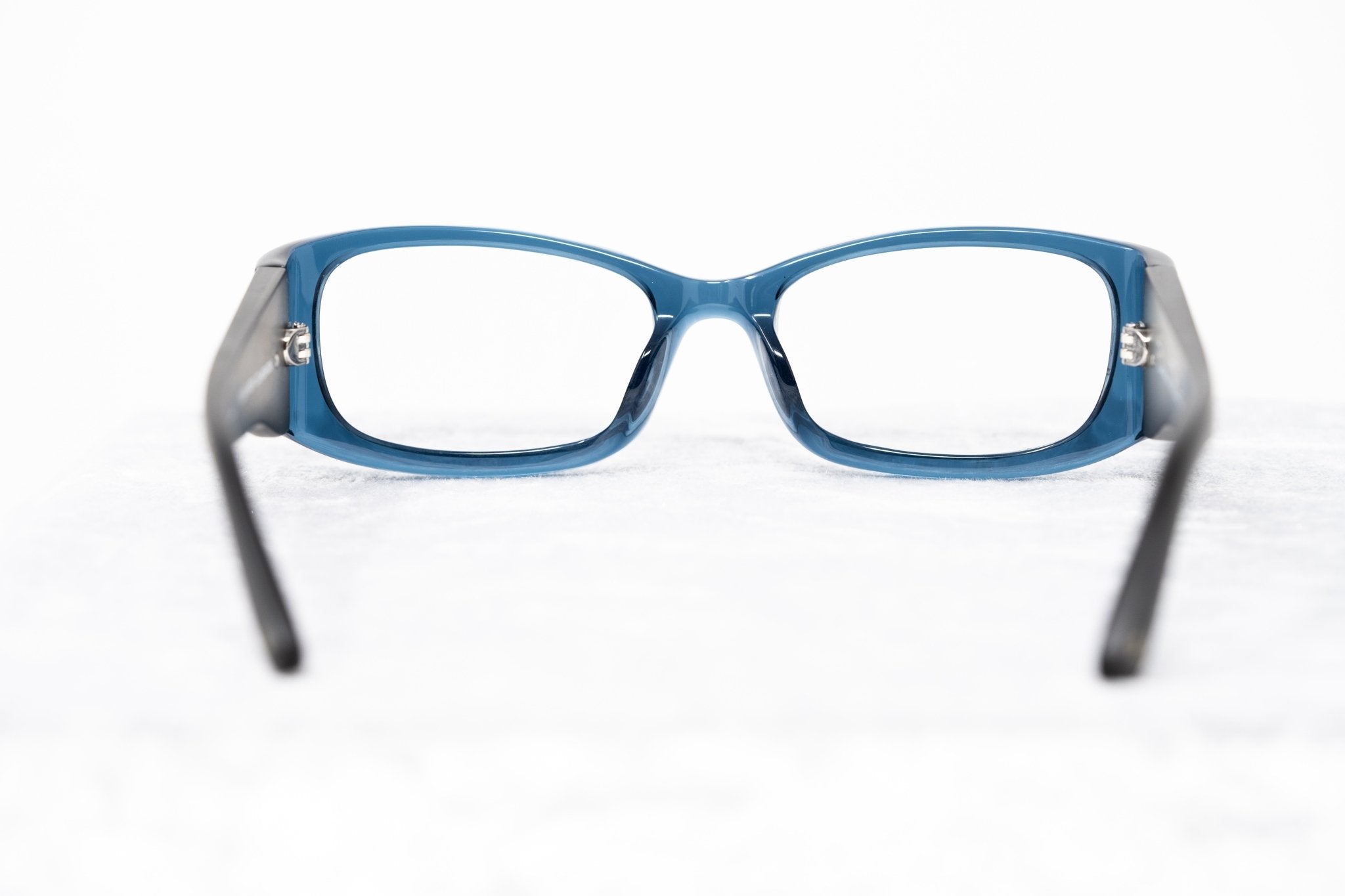 Oscar De La Renta Eyeglasses D-Frame Blue Brown and Clear-GR8 Sunglasses