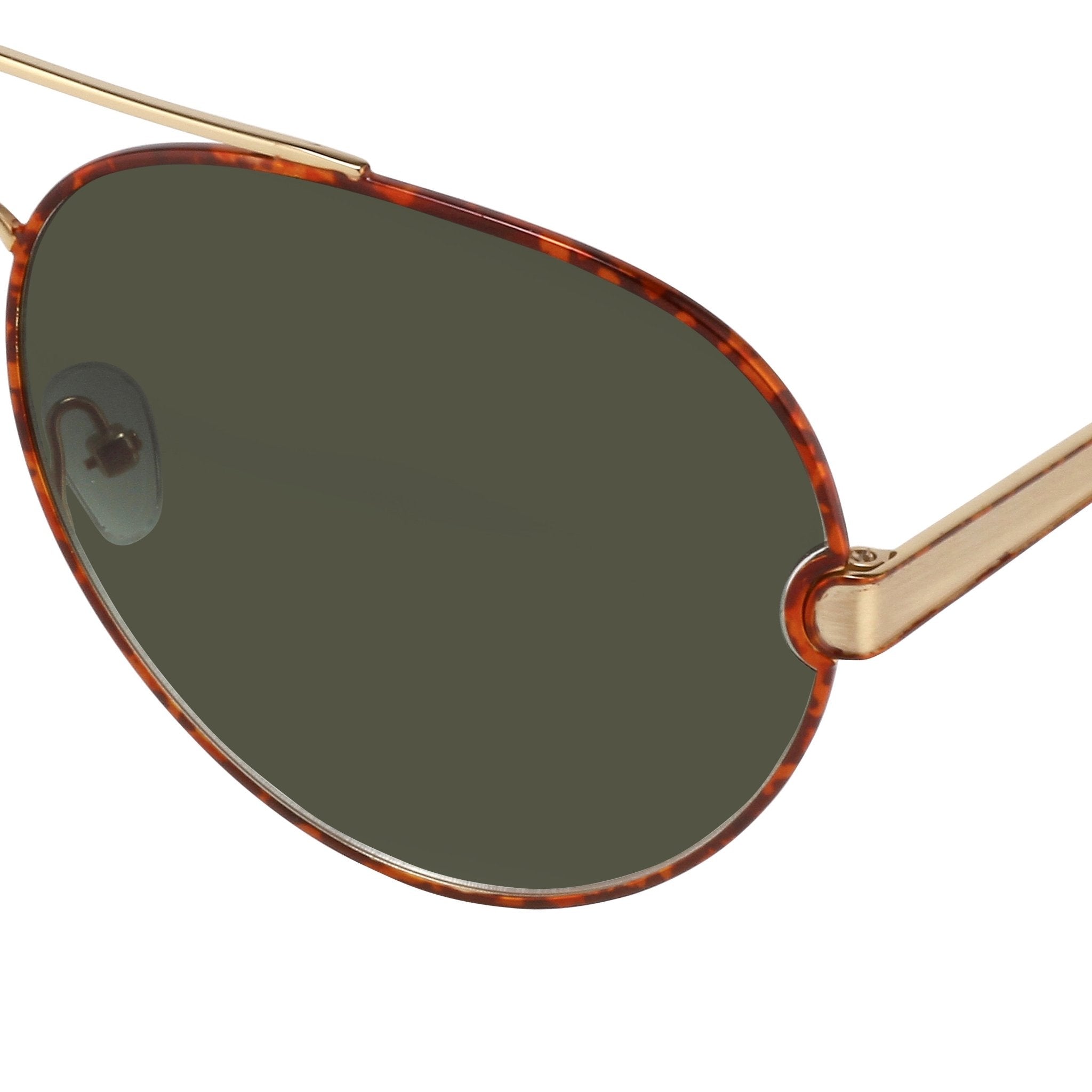 Oscar De La Renta Sunglasses Amber and Green-GR8 Sunglasses