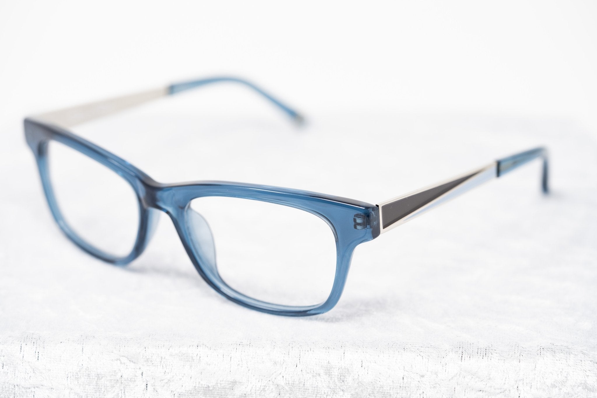 Oscar De La Renta Eyeglasses D-Frame Blue and Clear-GR8 Sunglasses