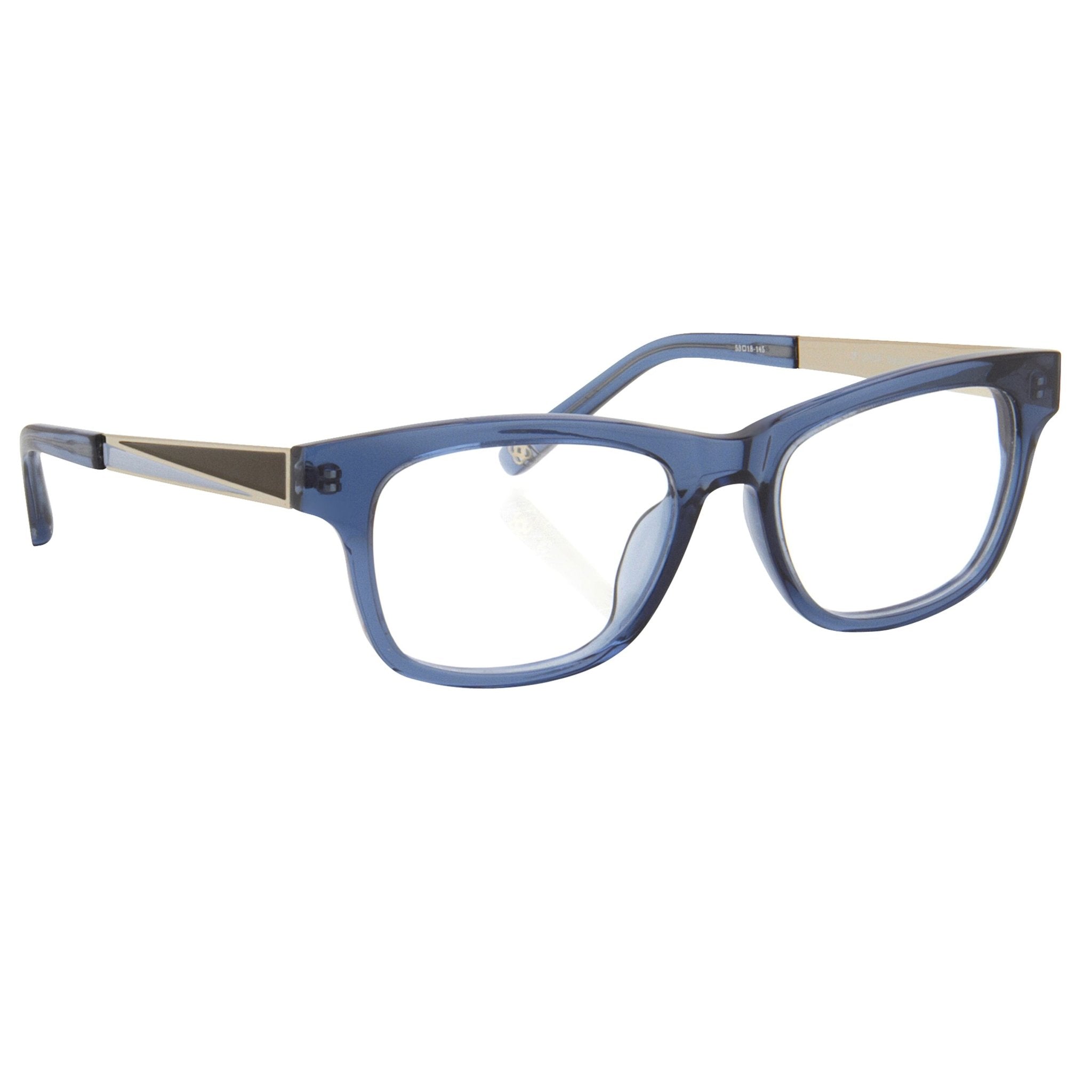 Oscar De La Renta Eyeglasses D-Frame Blue and Clear-GR8 Sunglasses