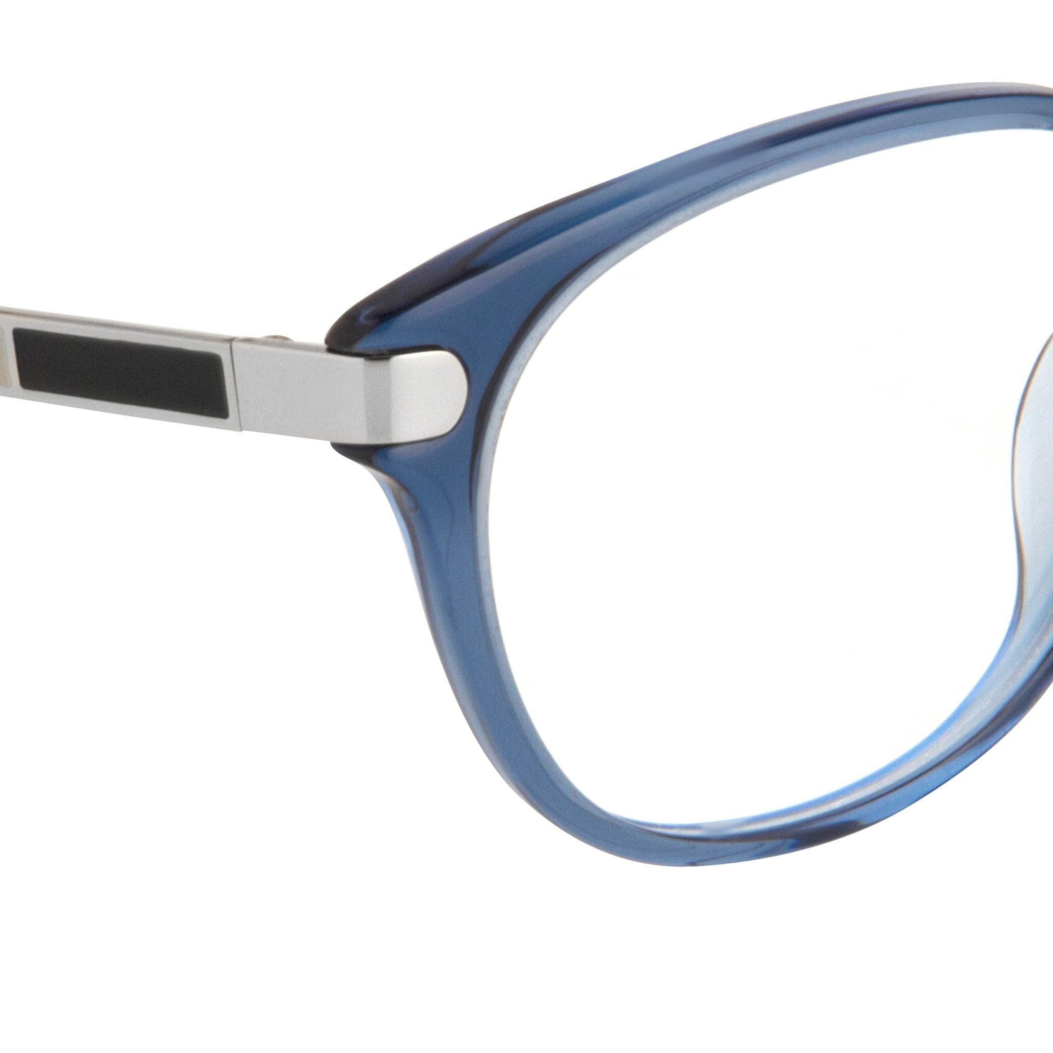 Oscar De La Renta Eyeglasses Oval Blue and Clear-GR8 Sunglasses