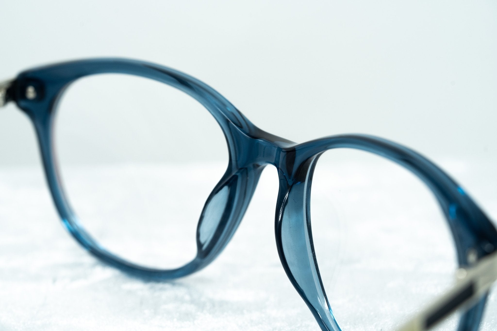 Oscar De La Renta Eyeglasses Oval Blue and Clear-GR8 Sunglasses