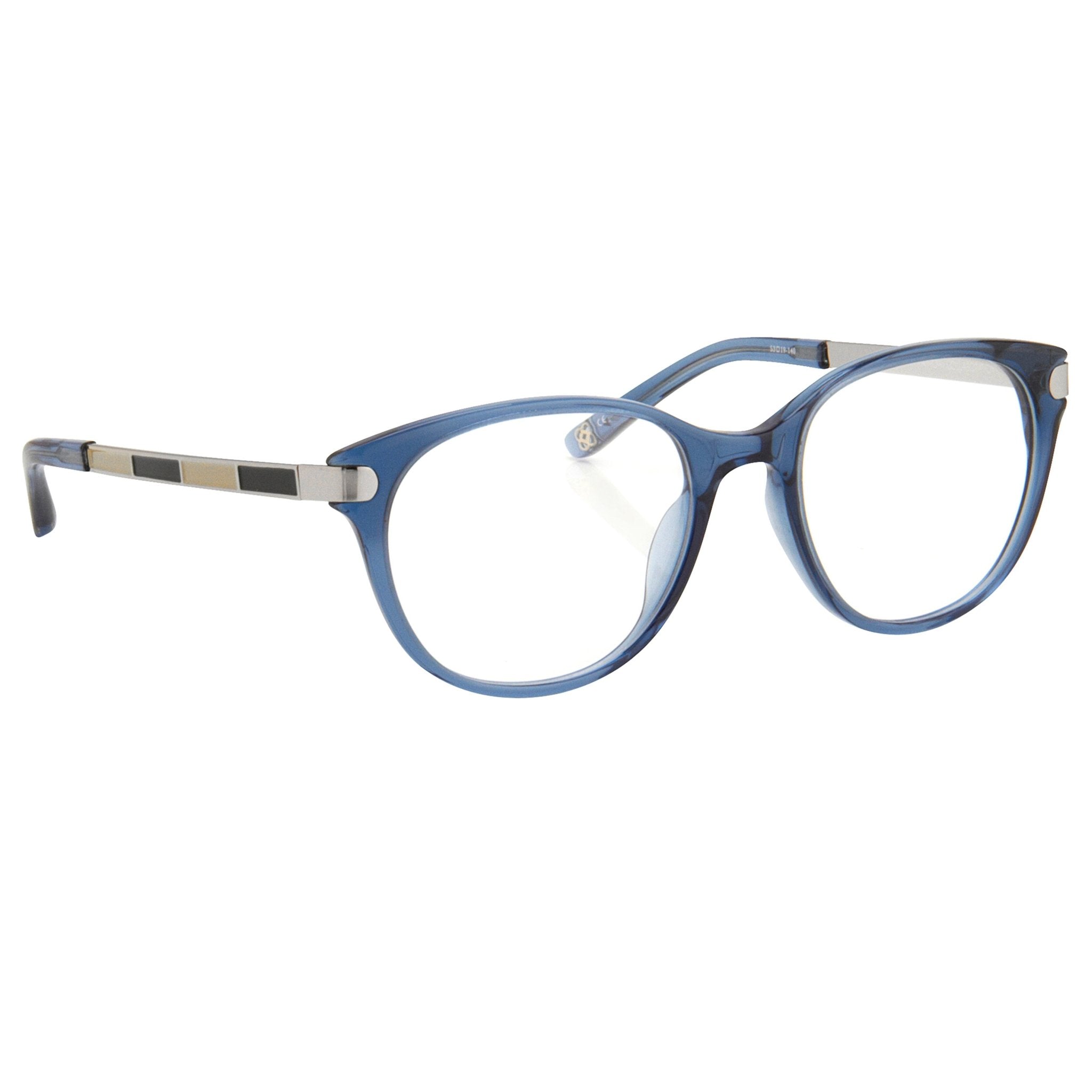 Oscar De La Renta Eyeglasses Oval Blue and Clear-GR8 Sunglasses