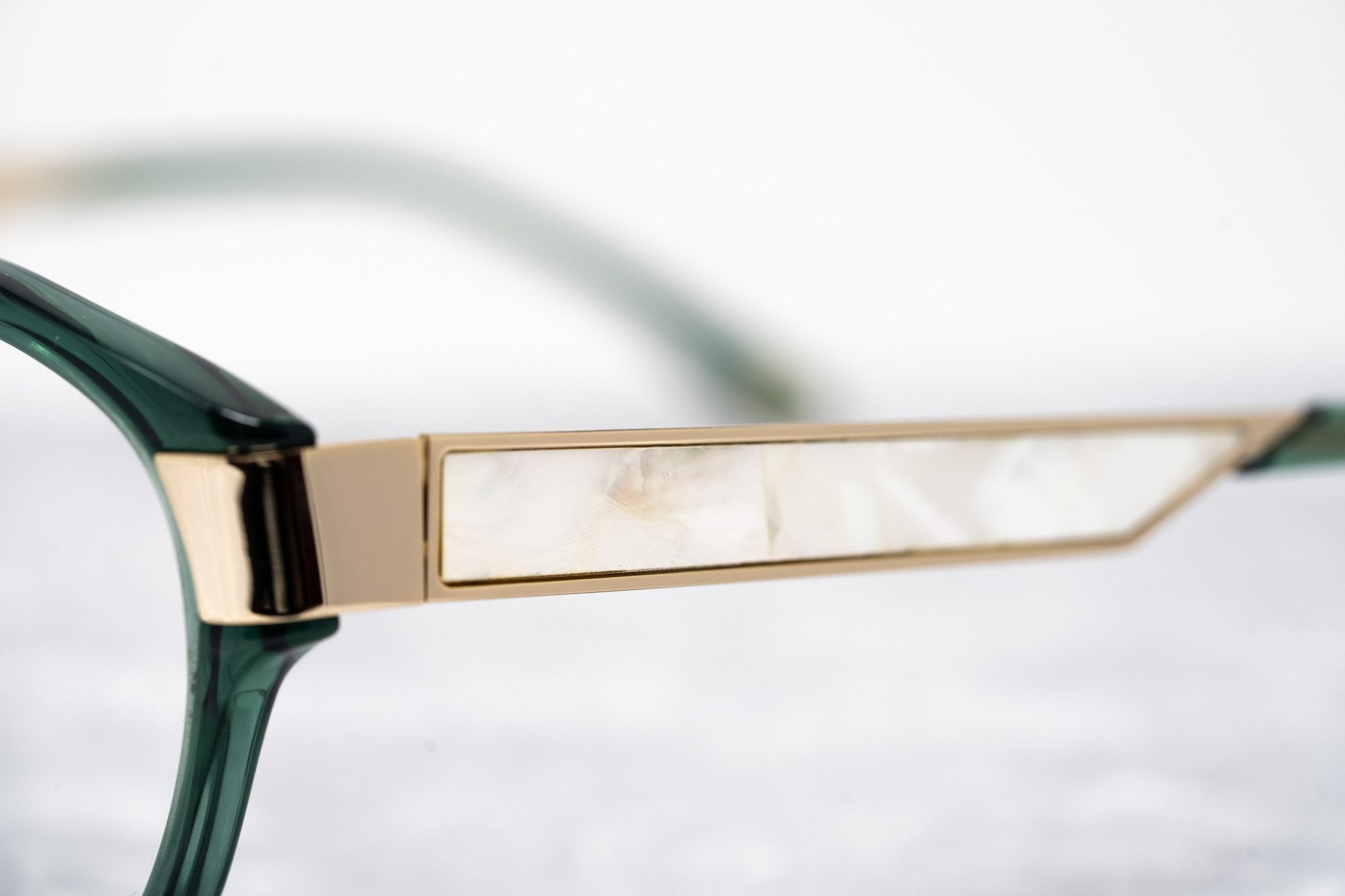 Oscar De La Renta Eyeglasses Oval Green and Clear-GR8 Sunglasses