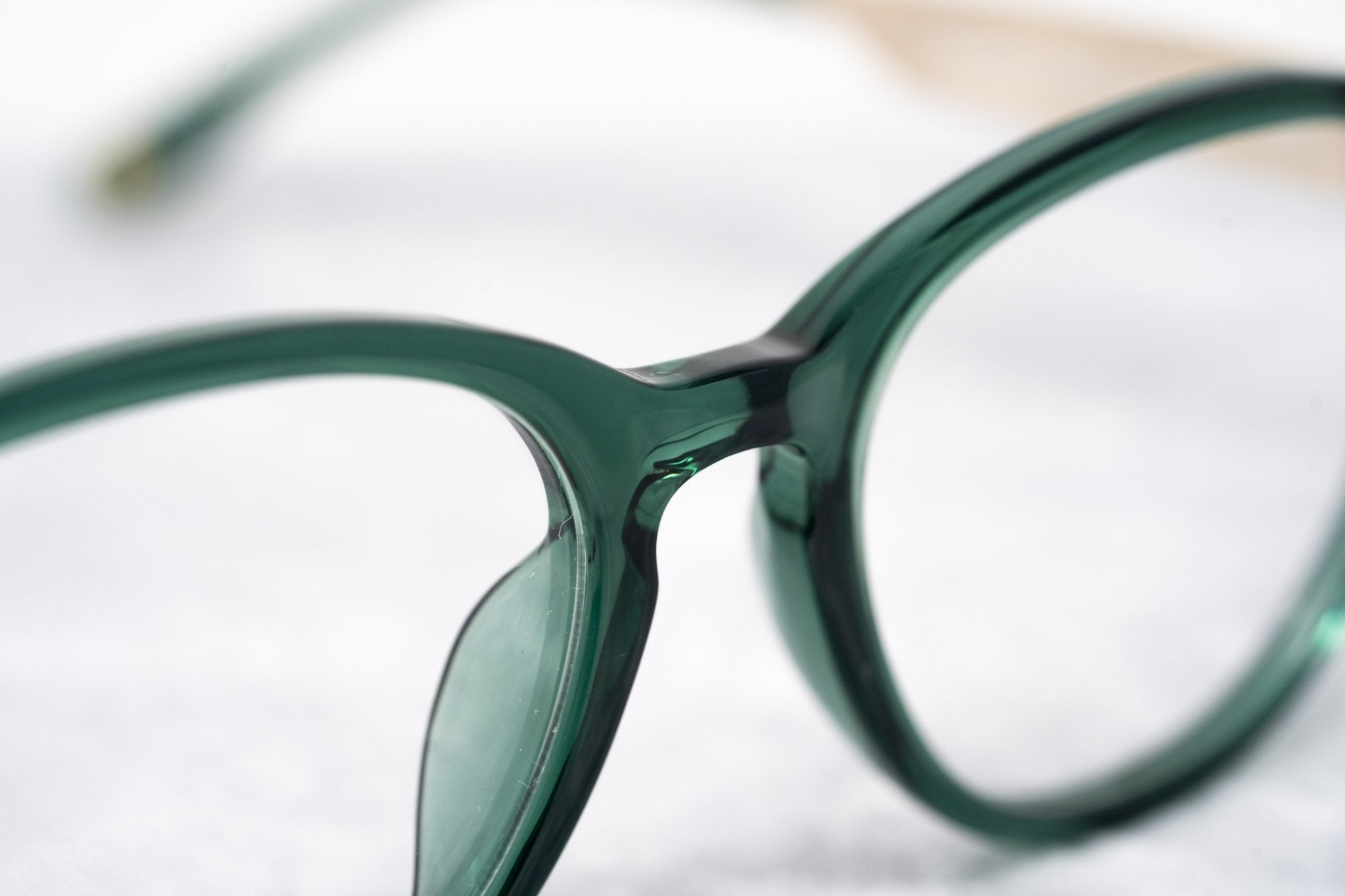 Oscar De La Renta Eyeglasses Oval Green and Clear-GR8 Sunglasses
