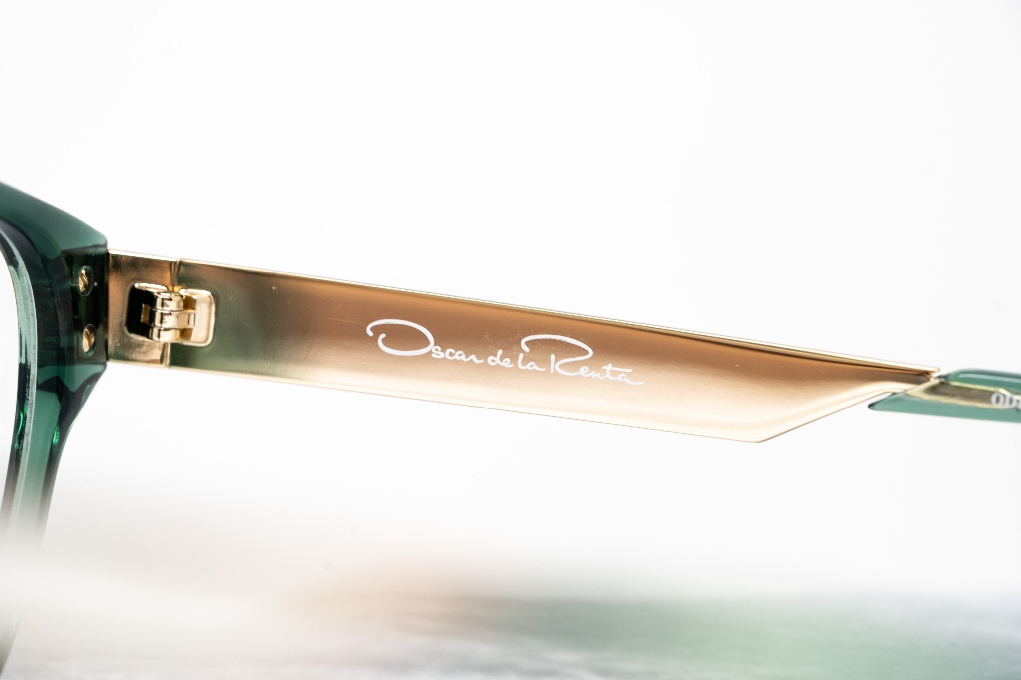 Oscar De La Renta Eyeglasses Oval Green and Clear-GR8 Sunglasses