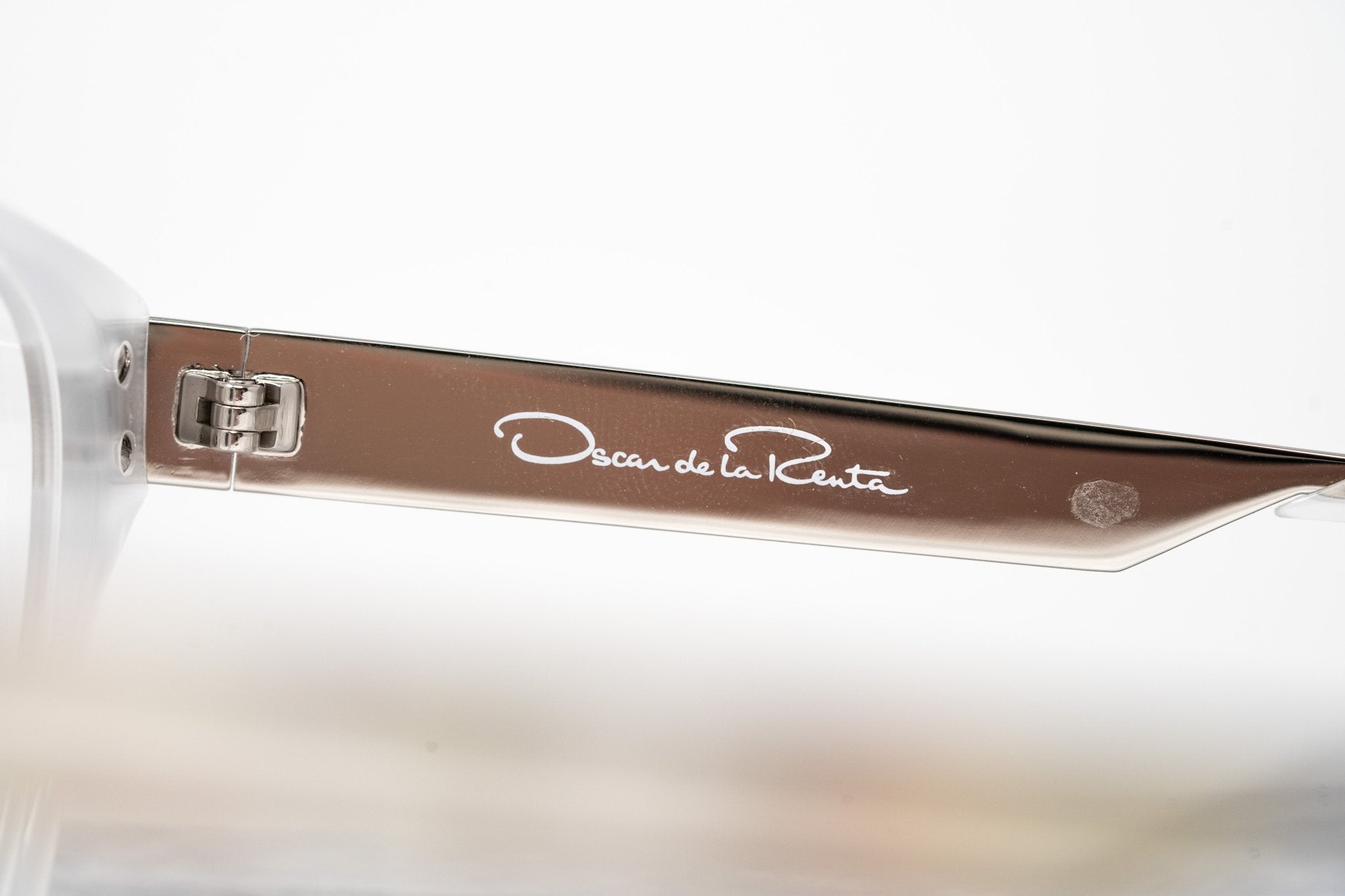 Oscar De La Renta Eyeglasses Oval Ivory White and Clear-GR8 Sunglasses