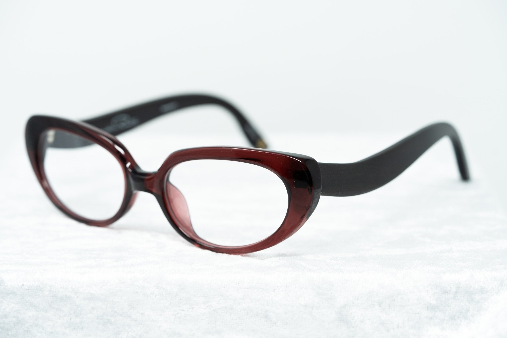 Oscar De La Renta Eyeglasses Oval Sandalwood Ruby and Clear-GR8 Sunglasses