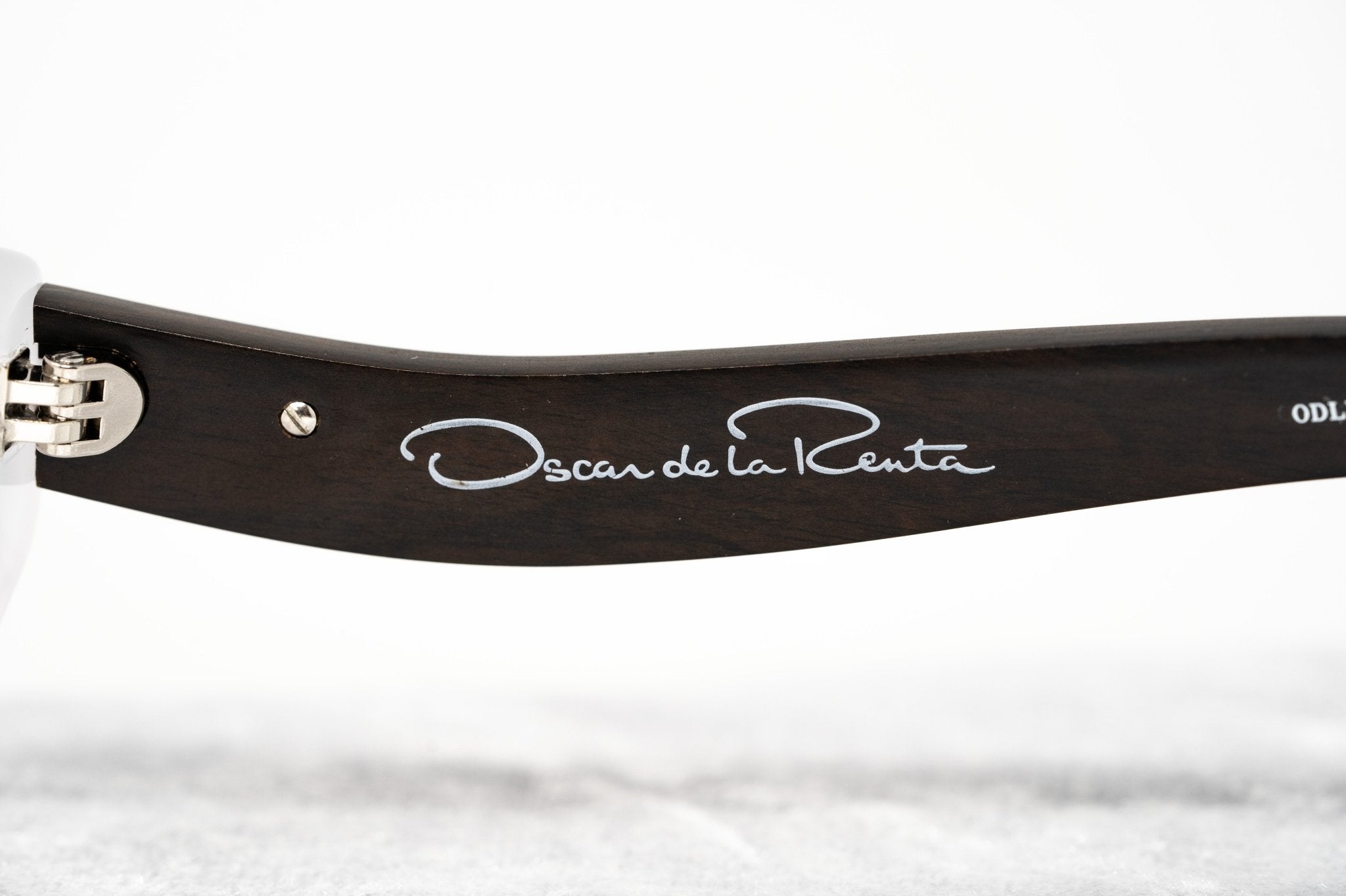 Oscar De La Renta Eyeglasses Sandalwood Cat Eye Ivory and Clear-GR8 Sunglasses