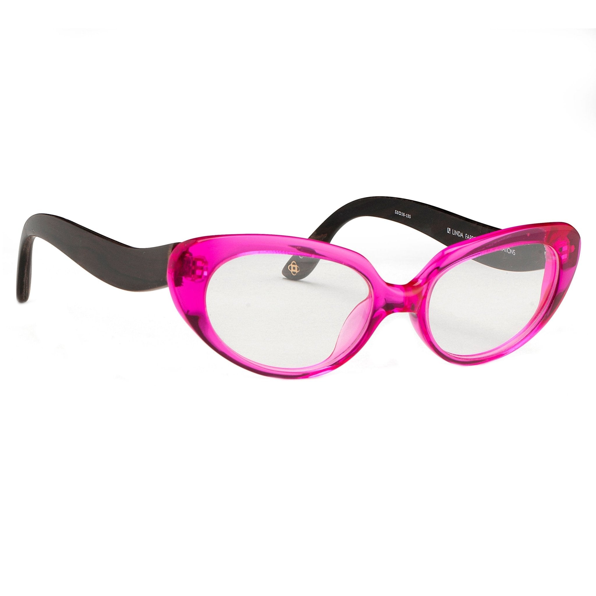 Oscar De La Renta Eyeglasses Cat Eye Pink and Clear-GR8 Sunglasses