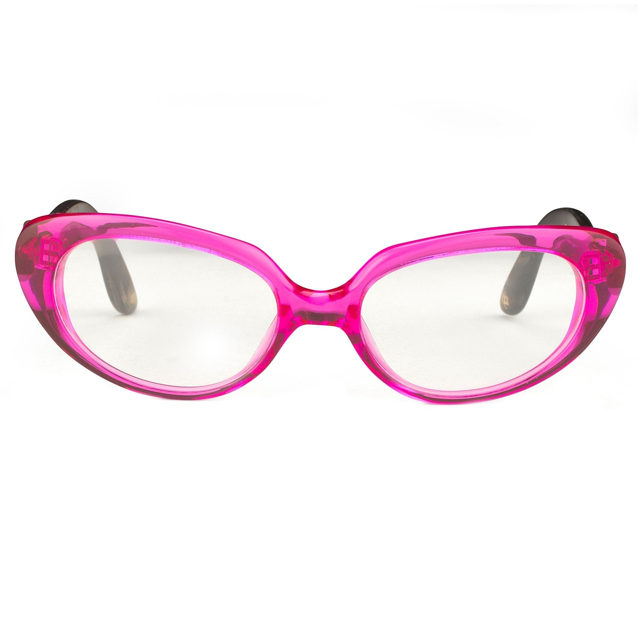 Oscar De La Renta Eyeglasses Cat Eye Pink and Clear-GR8 Sunglasses