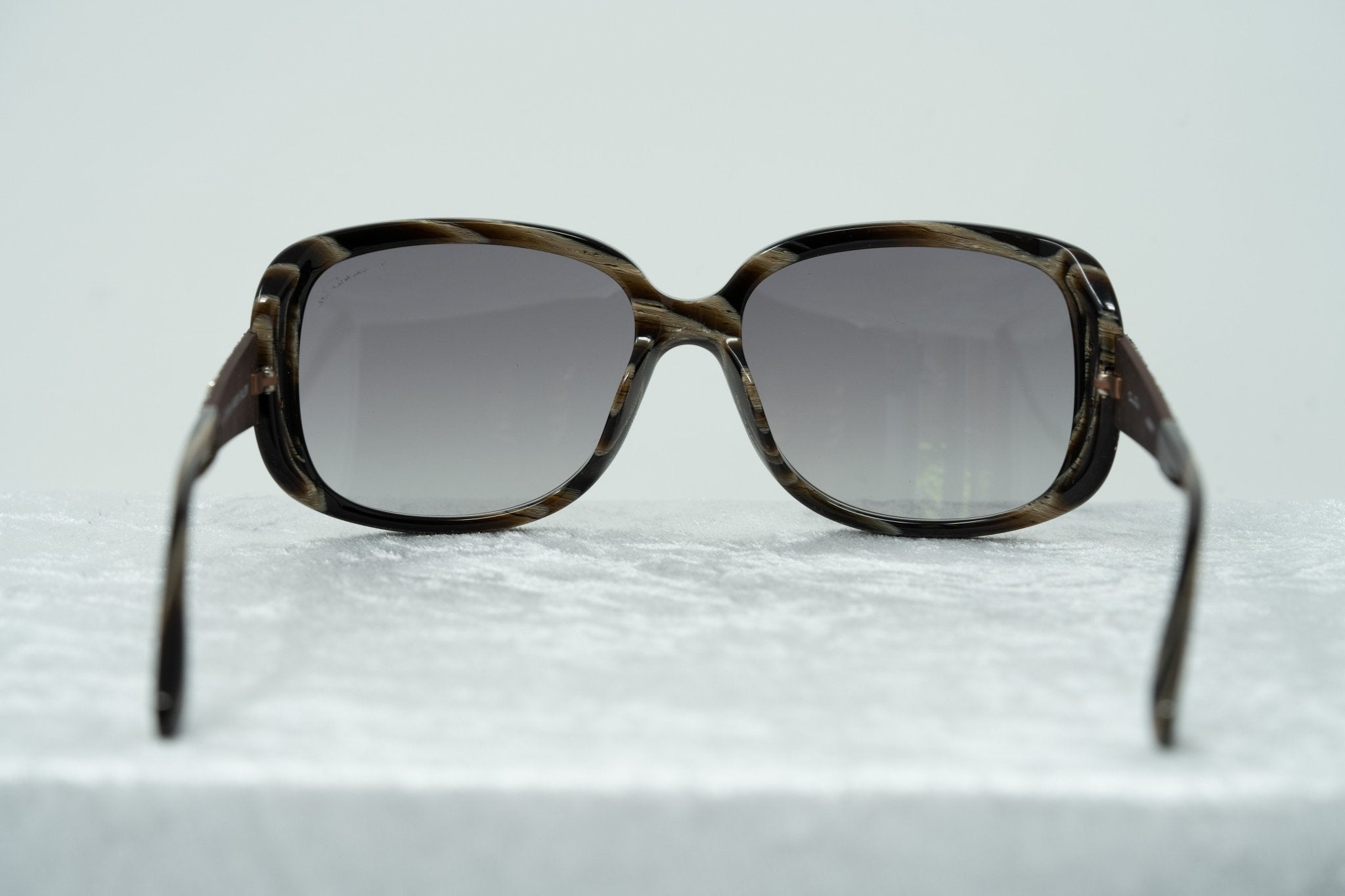 Oscar De La Renta Sunglasses Oversized Horn and Grey-GR8 Sunglasses