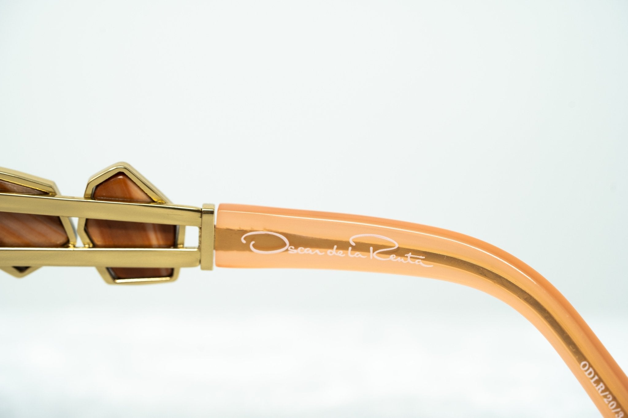 Oscar De La Renta Sunglasses Oversized Orange-GR8 Sunglasses