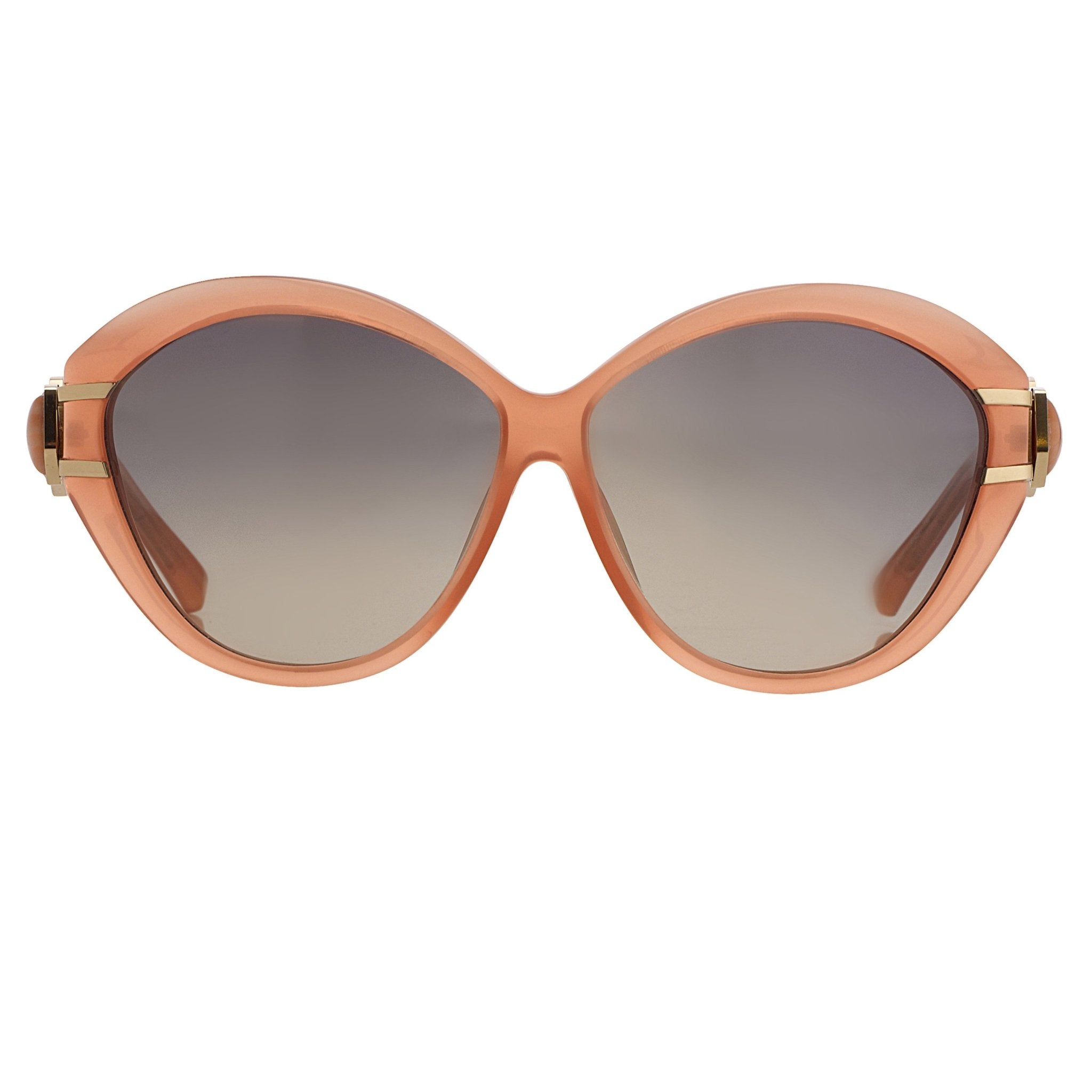 Oscar De La Renta Sunglasses Oversized Orange-GR8 Sunglasses