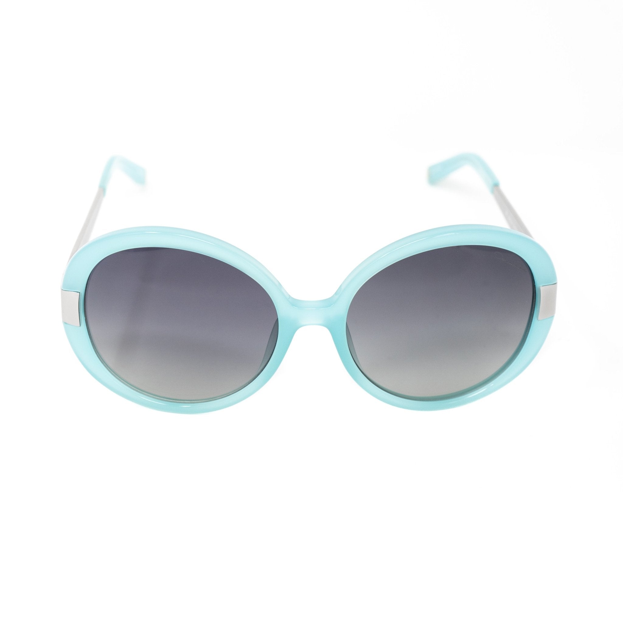 Oscar De La Renta Sunglasses Oversized Aqua and Grey-GR8 Sunglasses