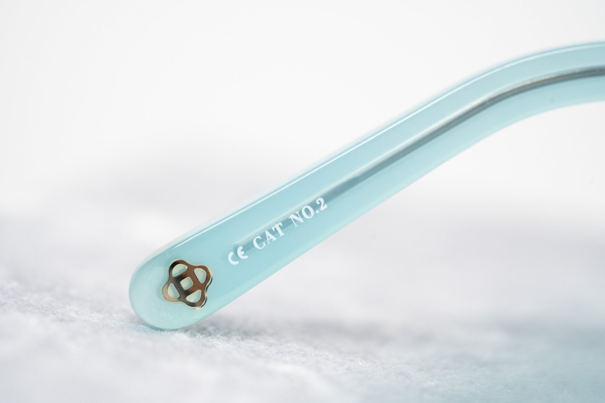 Oscar De La Renta Sunglasses Oversized Aqua and Grey-GR8 Sunglasses