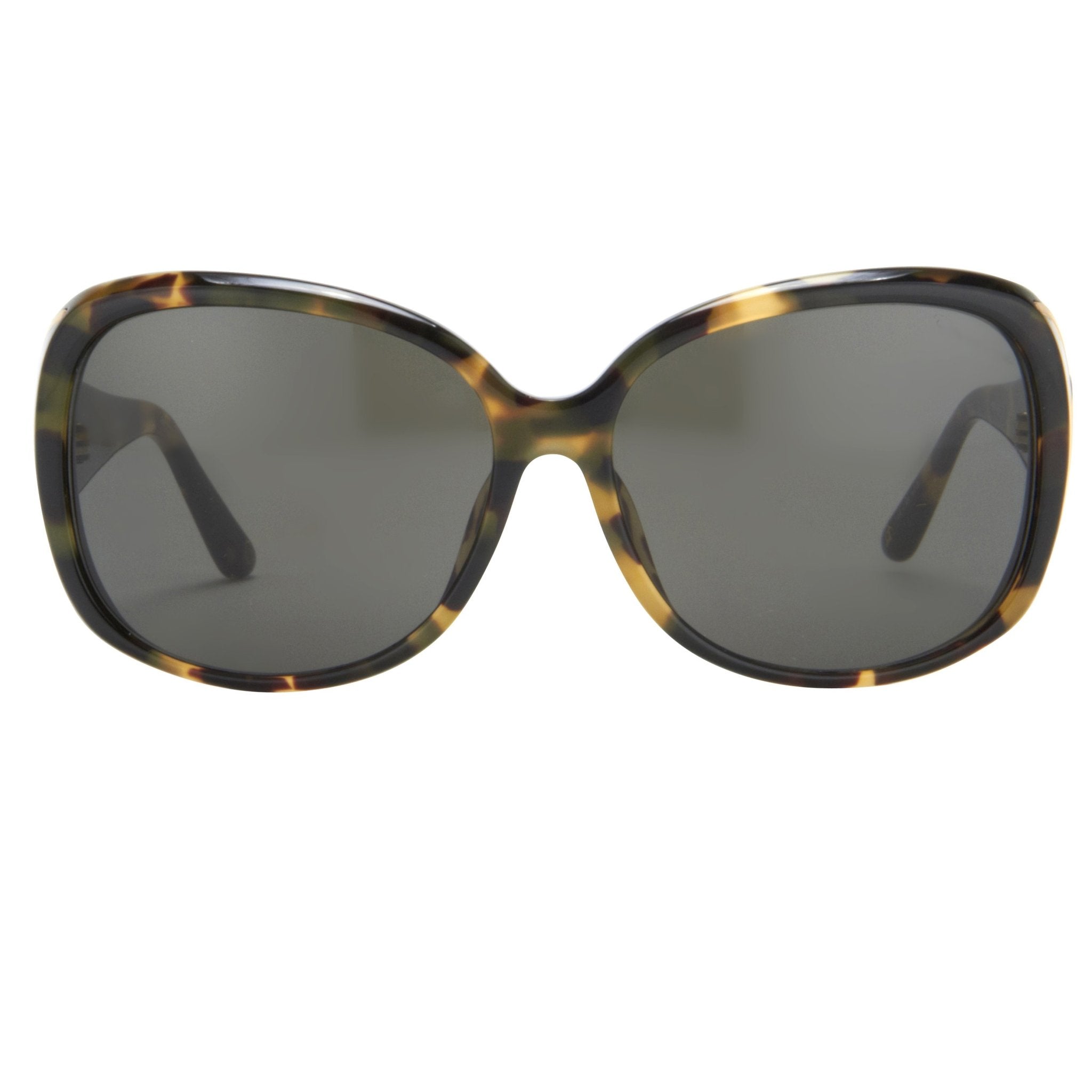Oscar De La Renta Sunglasses Oversized Tortoise Shell and Grey-GR8 Sunglasses