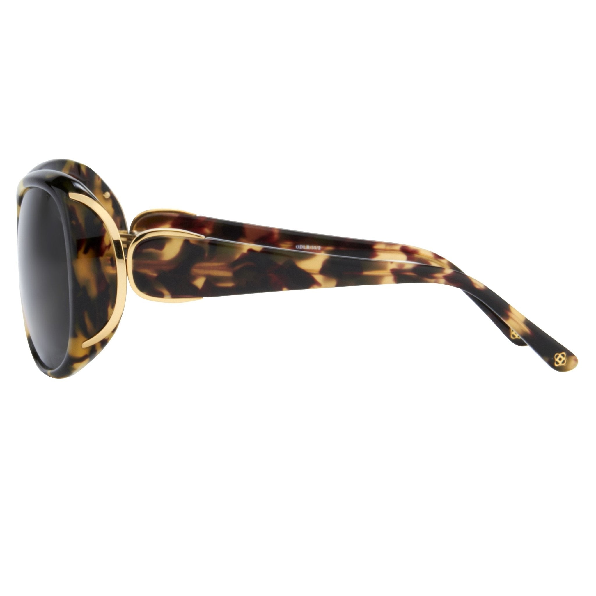 Oscar De La Renta Sunglasses Oversized Tortoise Shell and Grey-GR8 Sunglasses