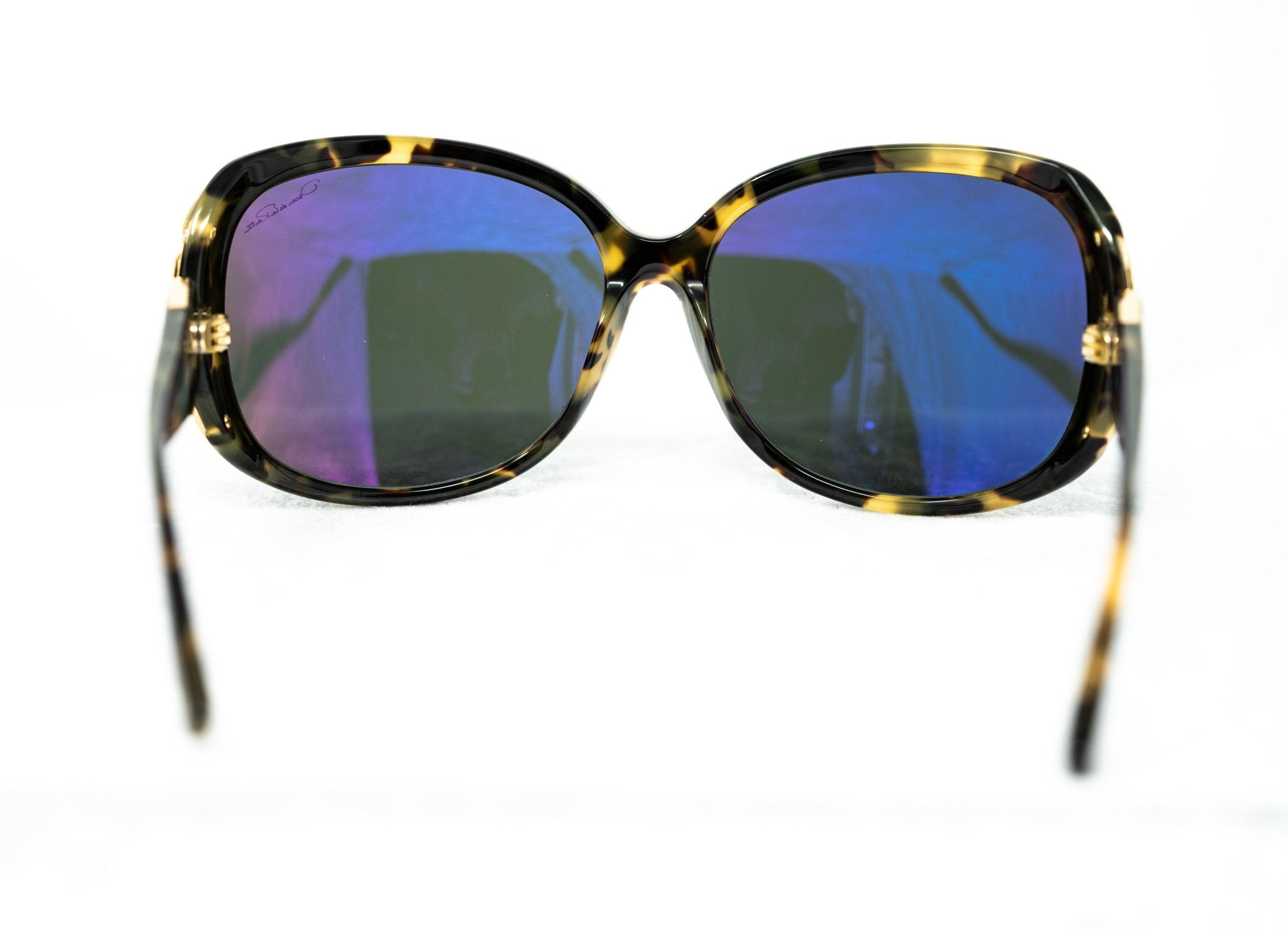 Oscar De La Renta Sunglasses Oversized Tortoise Shell and Grey-GR8 Sunglasses