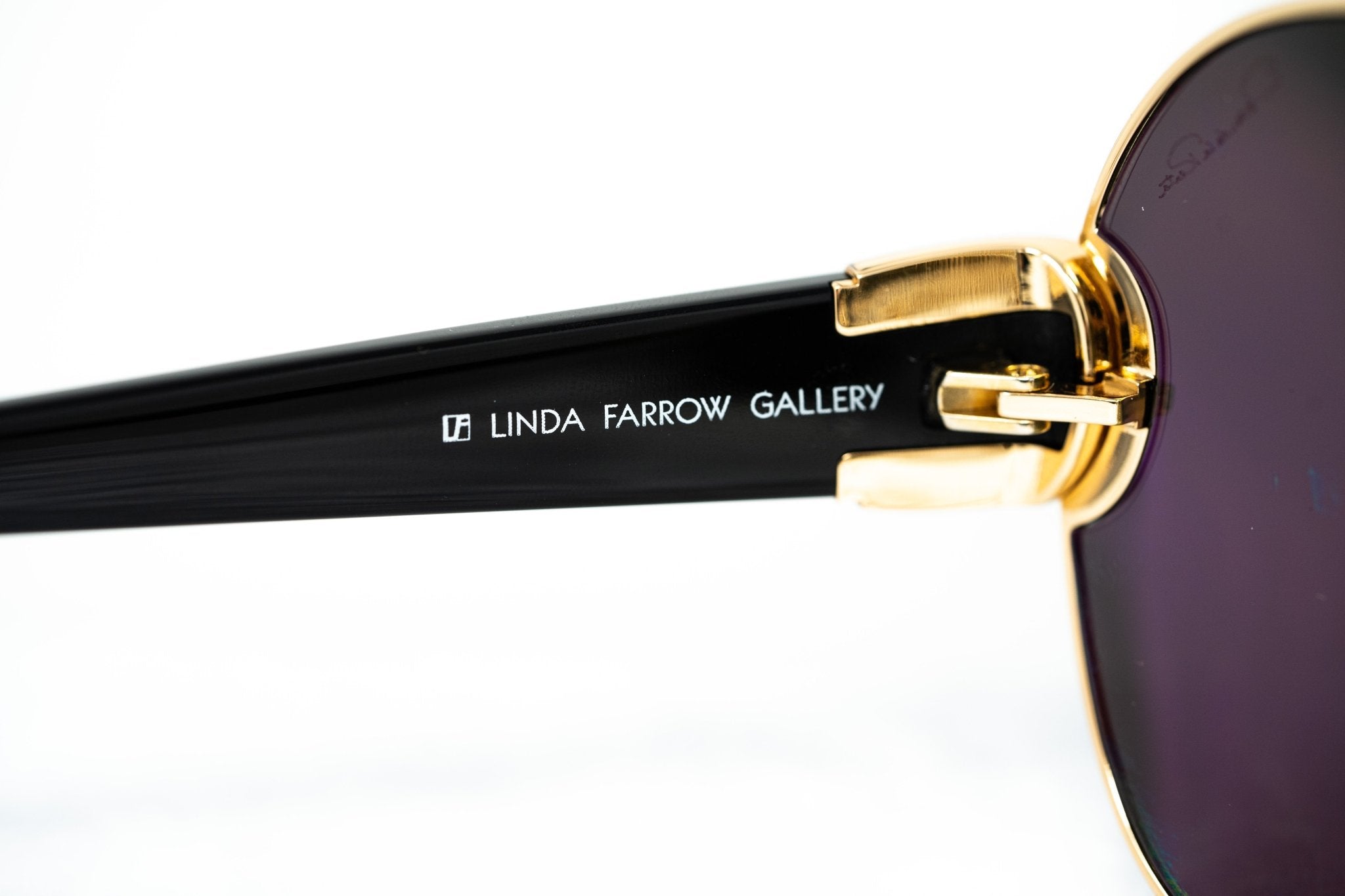 Oscar De La Renta Sunglasses Oversized Gold and Grey-GR8 Sunglasses