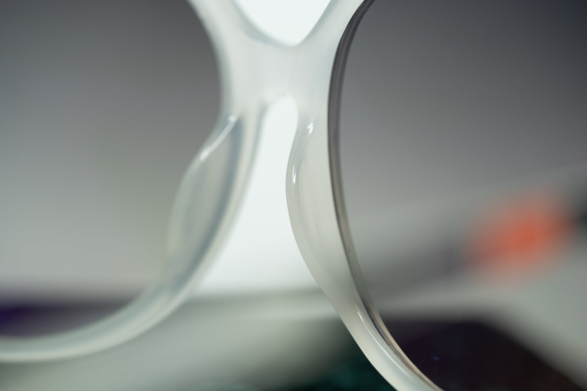 Oscar De La Renta Sunglasses Oversized Ivory and Grey-GR8 Sunglasses