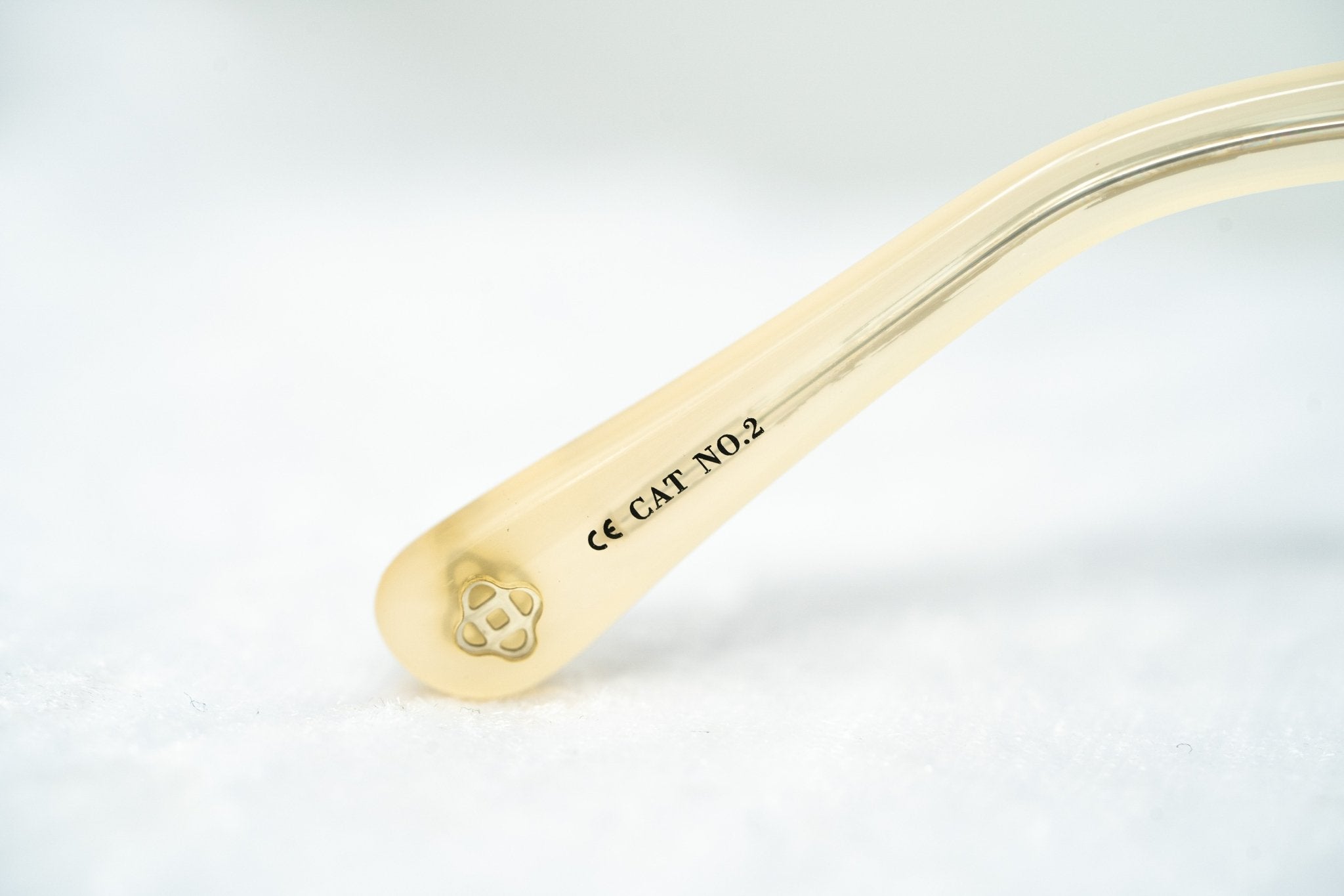 Oscar De La Renta Sunglasses Oversized Nude Silver and Amber-GR8 Sunglasses