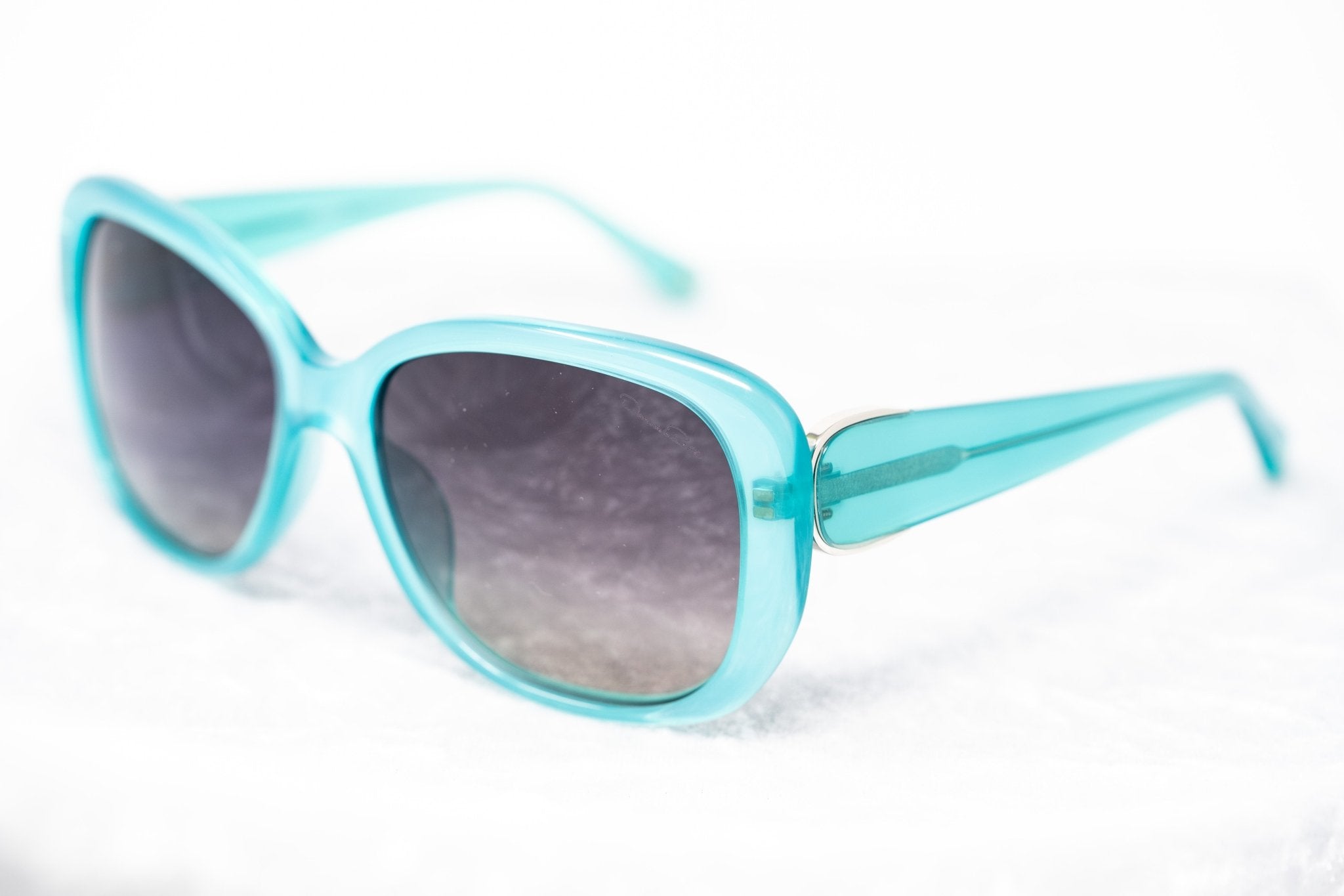 Oscar De La Renta Sunglasses Oversized Spearmint and Purple-GR8 Sunglasses
