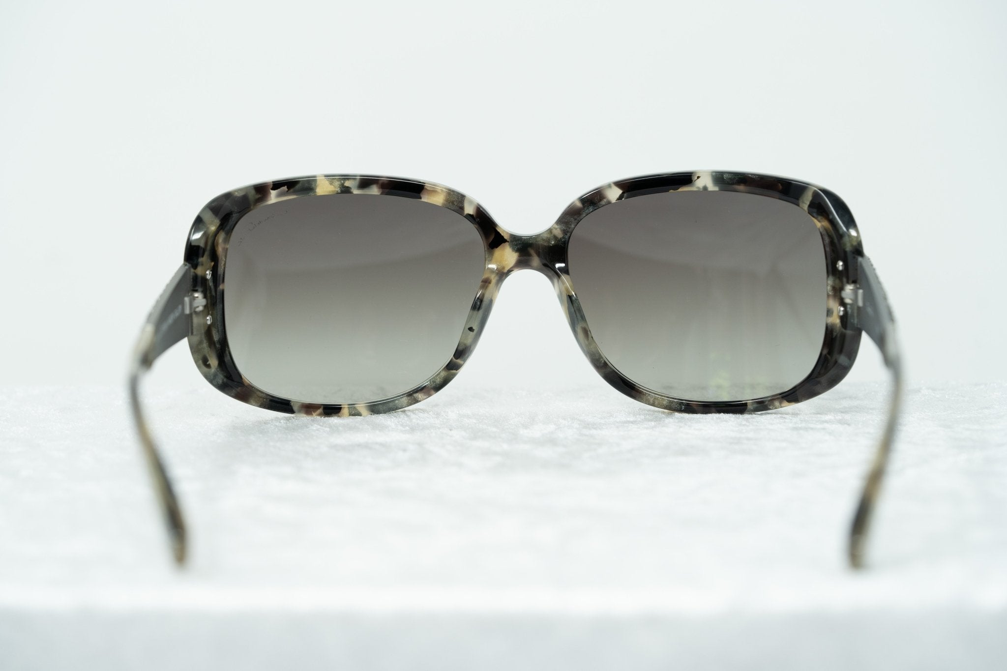 Oscar De La Renta Sunglasses Oversized Tortoiseshell and Grey-GR8 Sunglasses
