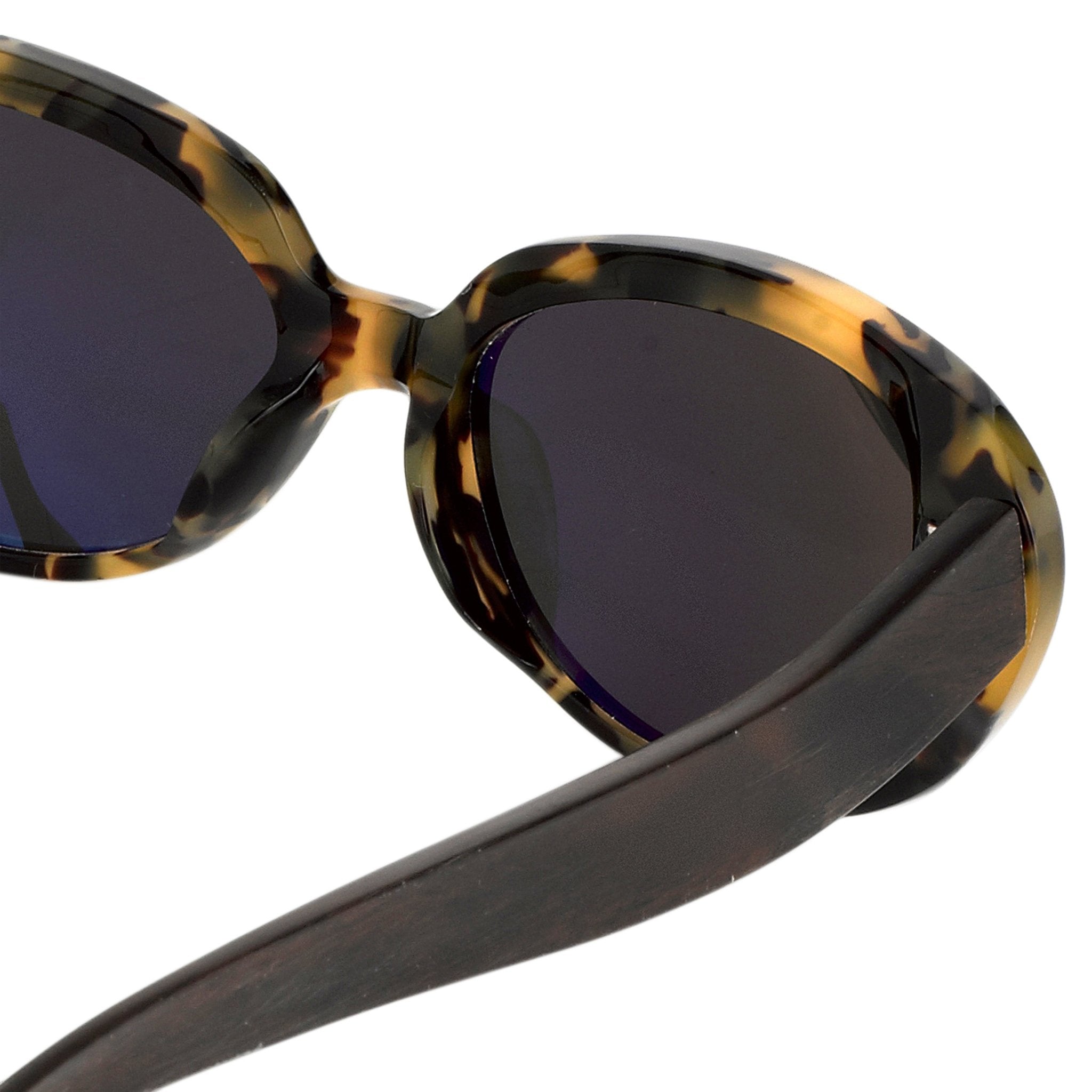 Oscar De La Renta Sunglasses Oval Tortoise and Dark Grey-GR8 Sunglasses