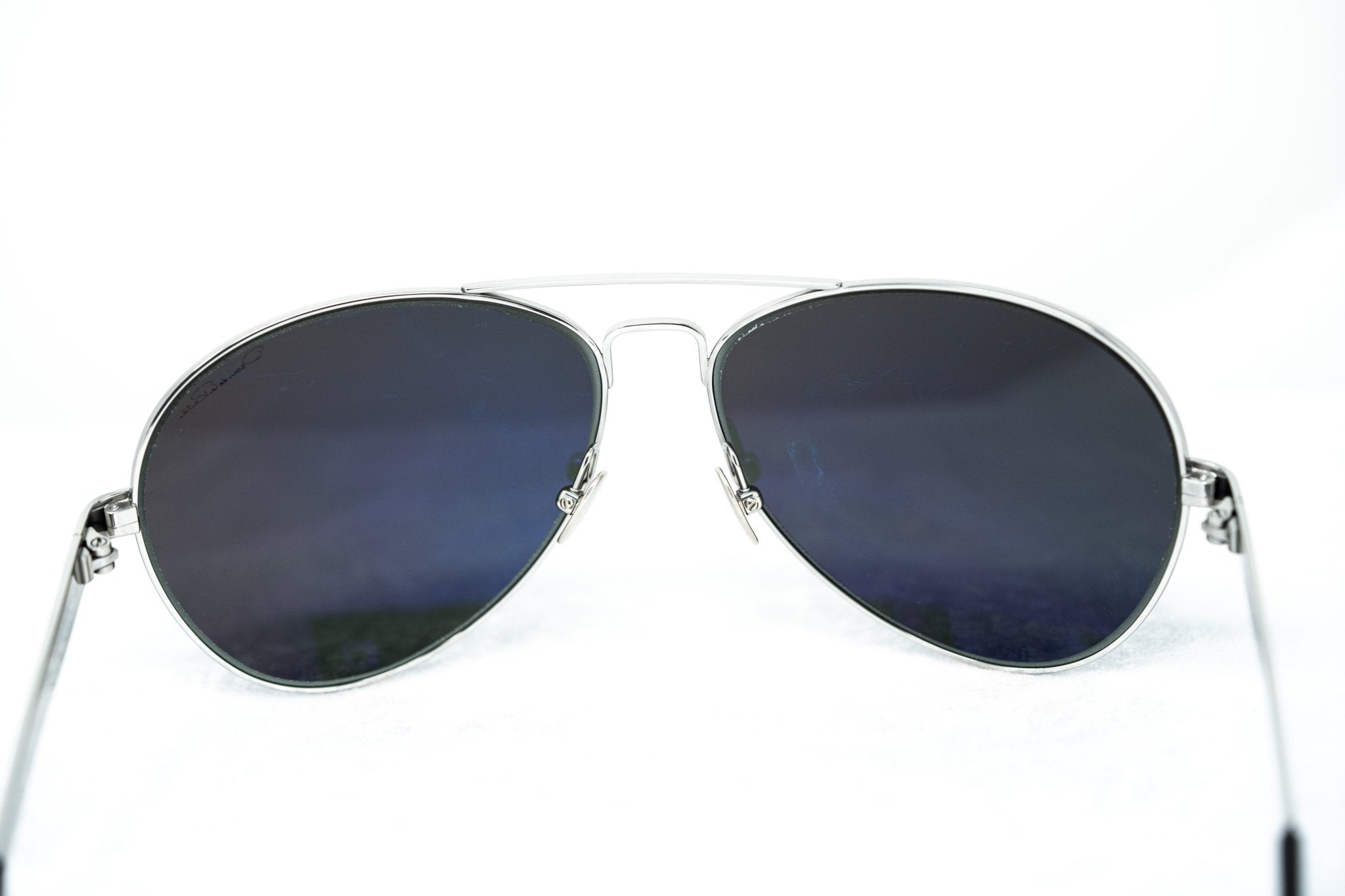 Oscar De La Renta Sunglasses Silver and Grey-GR8 Sunglasses