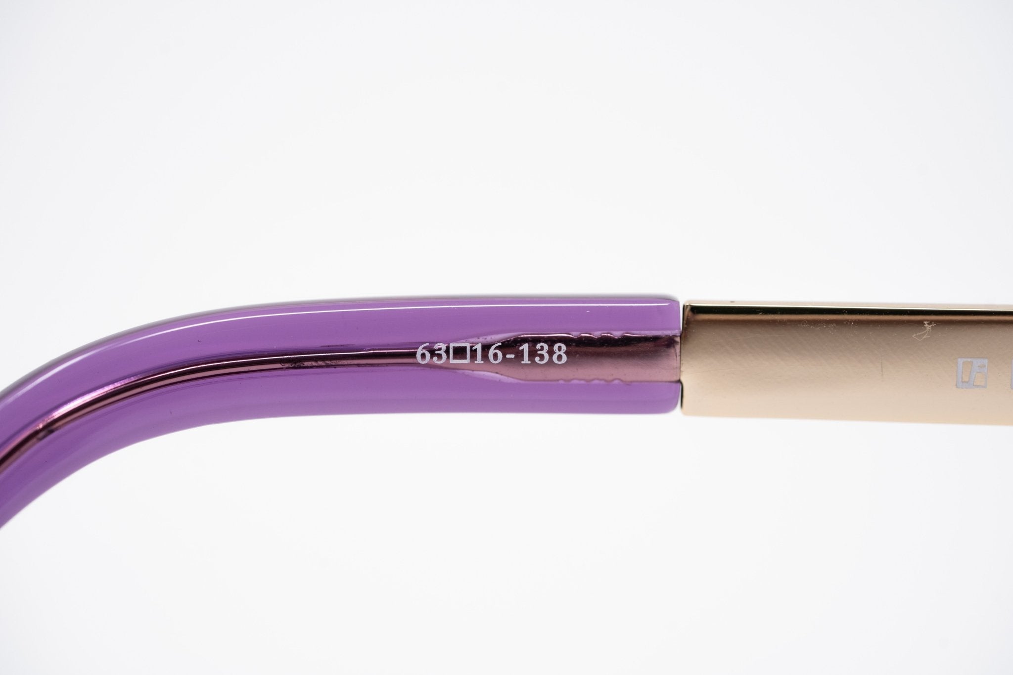 Oscar De La Renta Sunglasses Oversized Purple and Grey-GR8 Sunglasses