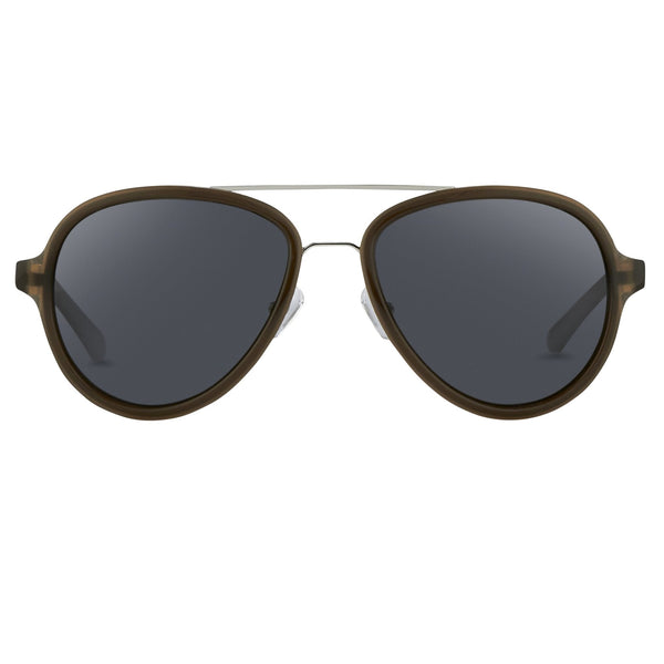 Phillip Lim Men's Sunglasses Brown and Fog Green PL16C32SUN-GR8 Sunglasses