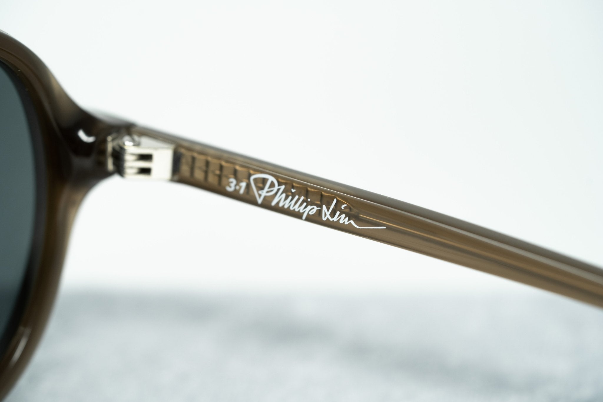 Phillip Lim Men's Sunglasses Brown and Fog Green PL16C32SUN-GR8 Sunglasses