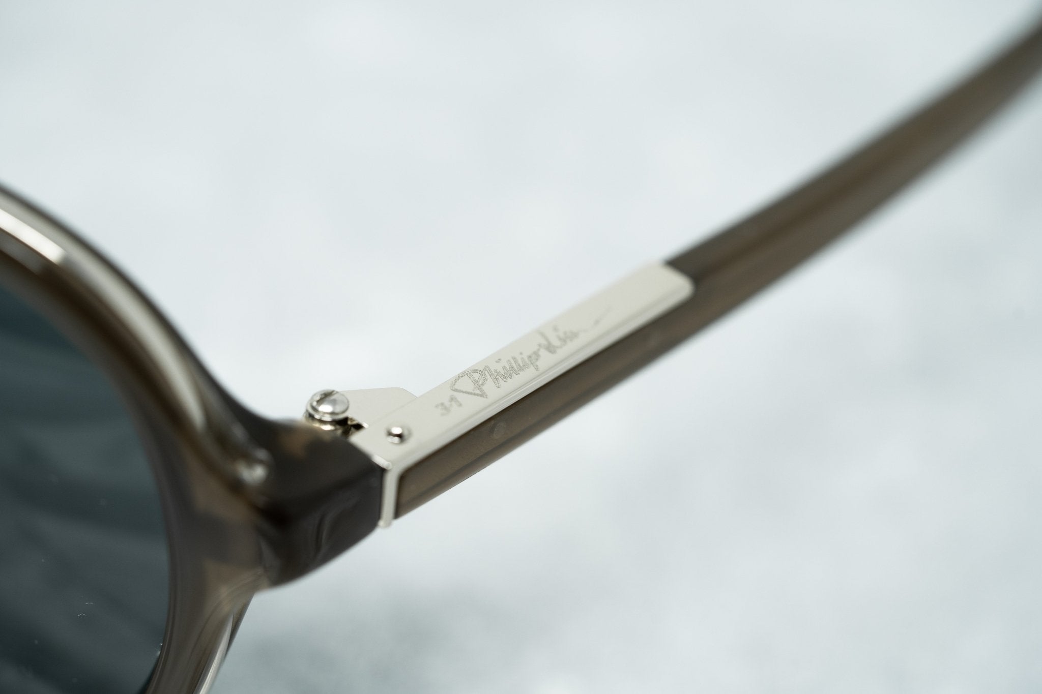 Phillip Lim Men's Sunglasses Brown and Fog Green PL16C32SUN-GR8 Sunglasses