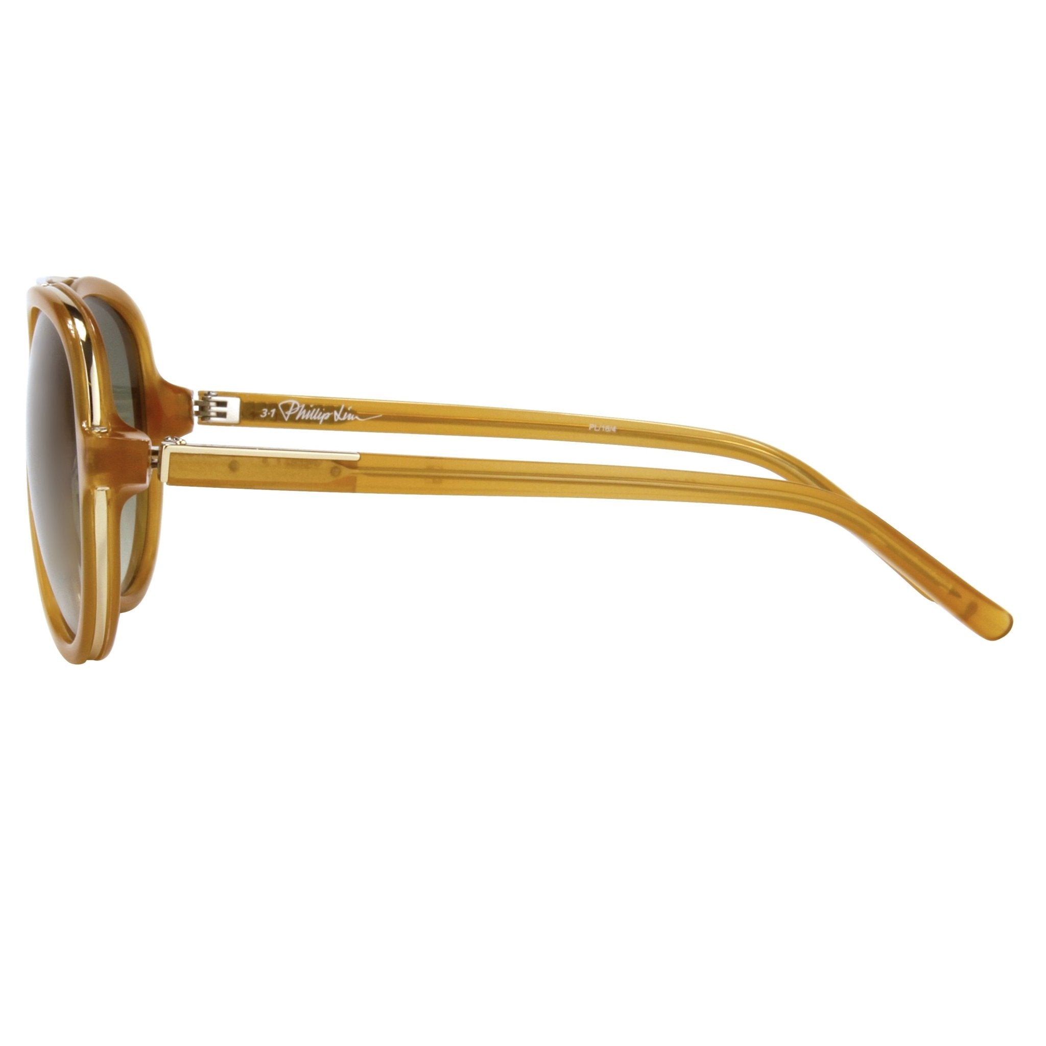 Phillip Lim Sunglasses Brown and Green-GR8 Sunglasses