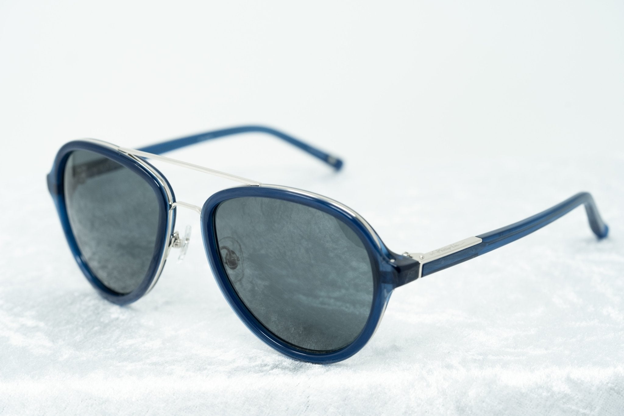Phillip Lim Men's Sunglasses Deep Blue PL16C29SUN-GR8 Sunglasses