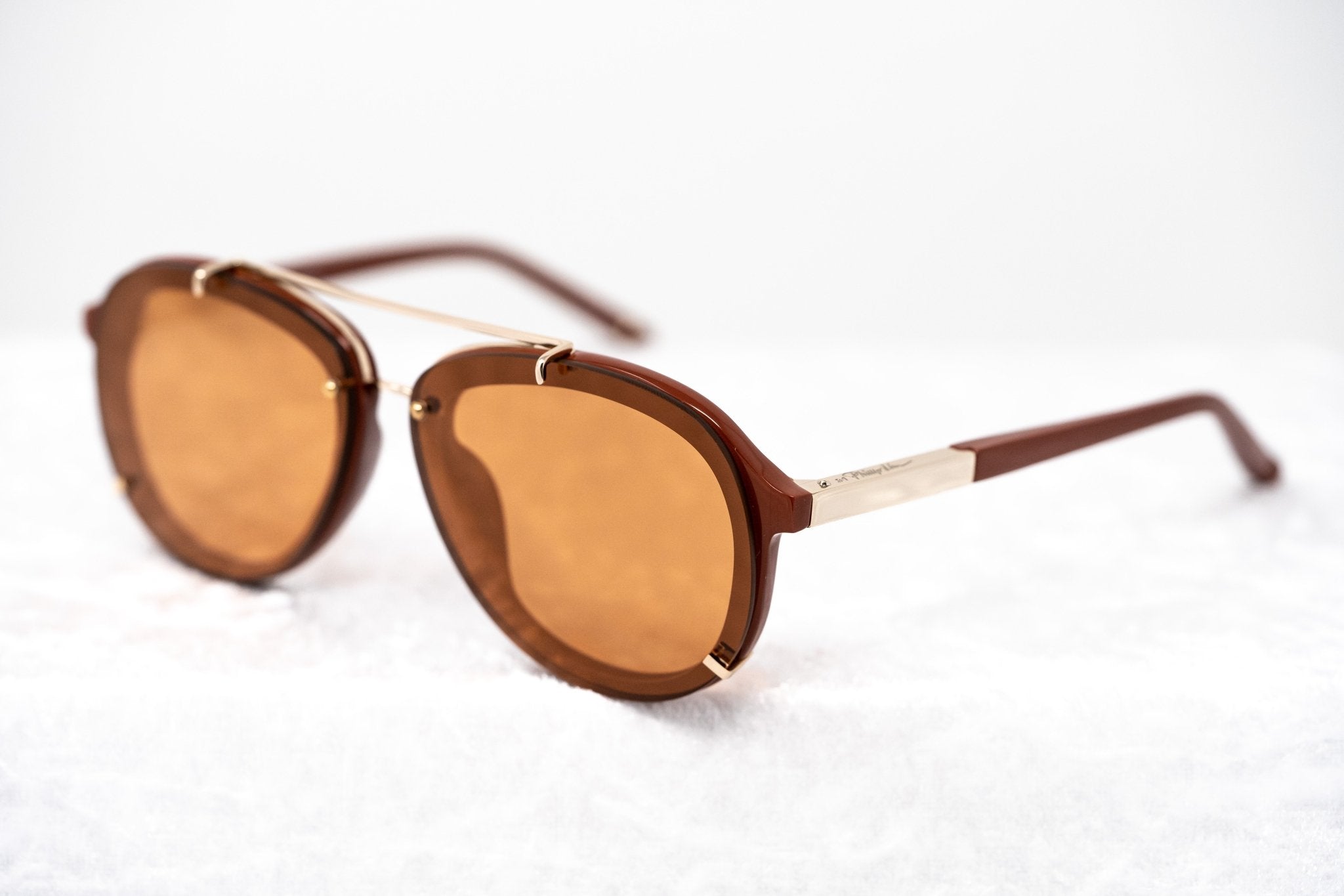 Phillip Lim Sunglasses Light Gold and Rust-GR8 Sunglasses