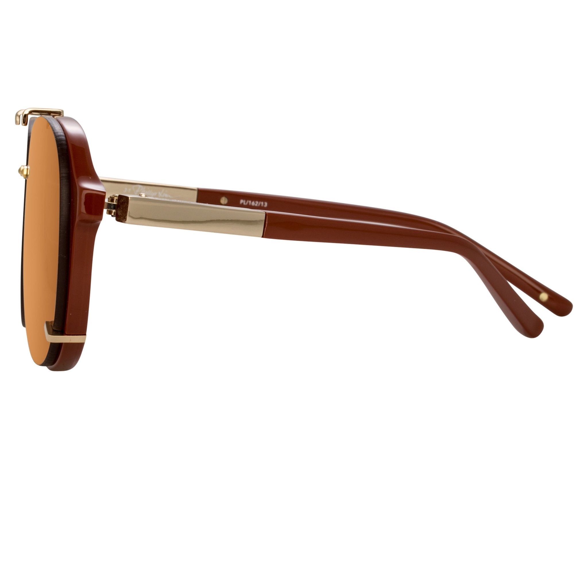 Phillip Lim Sunglasses Light Gold and Rust-GR8 Sunglasses