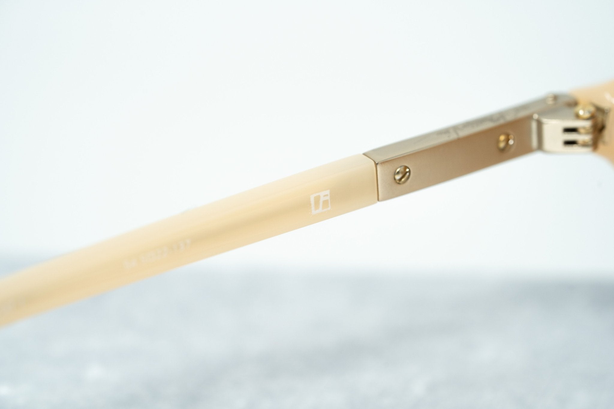 Phillip Lim Sunglasses Round Apricot and Dark Brown-GR8 Sunglasses